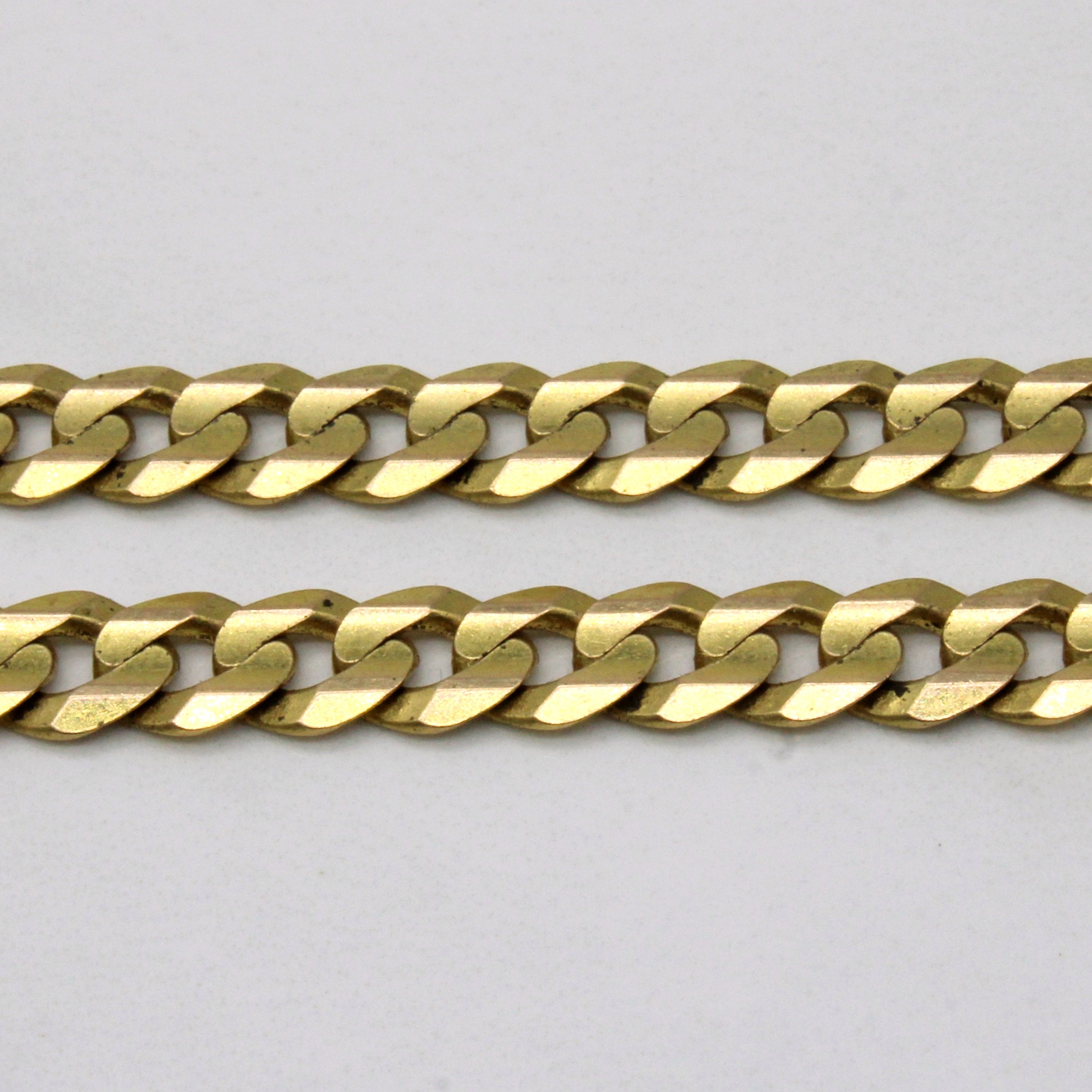 10k Yellow Gold Cuban Link Chain | 22" |