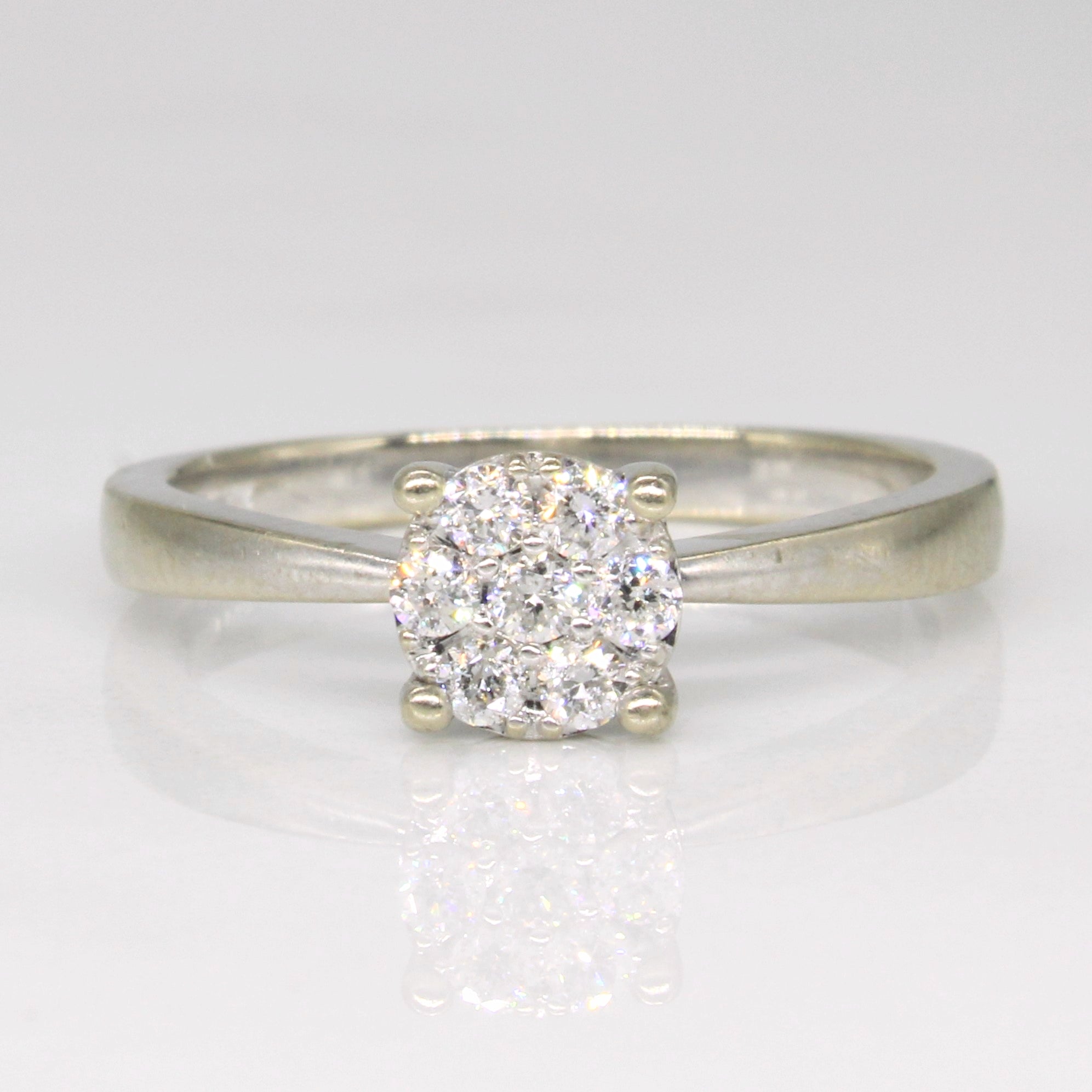 Diamond Cluster Ring | 0.18ctw | SZ 6.25 |