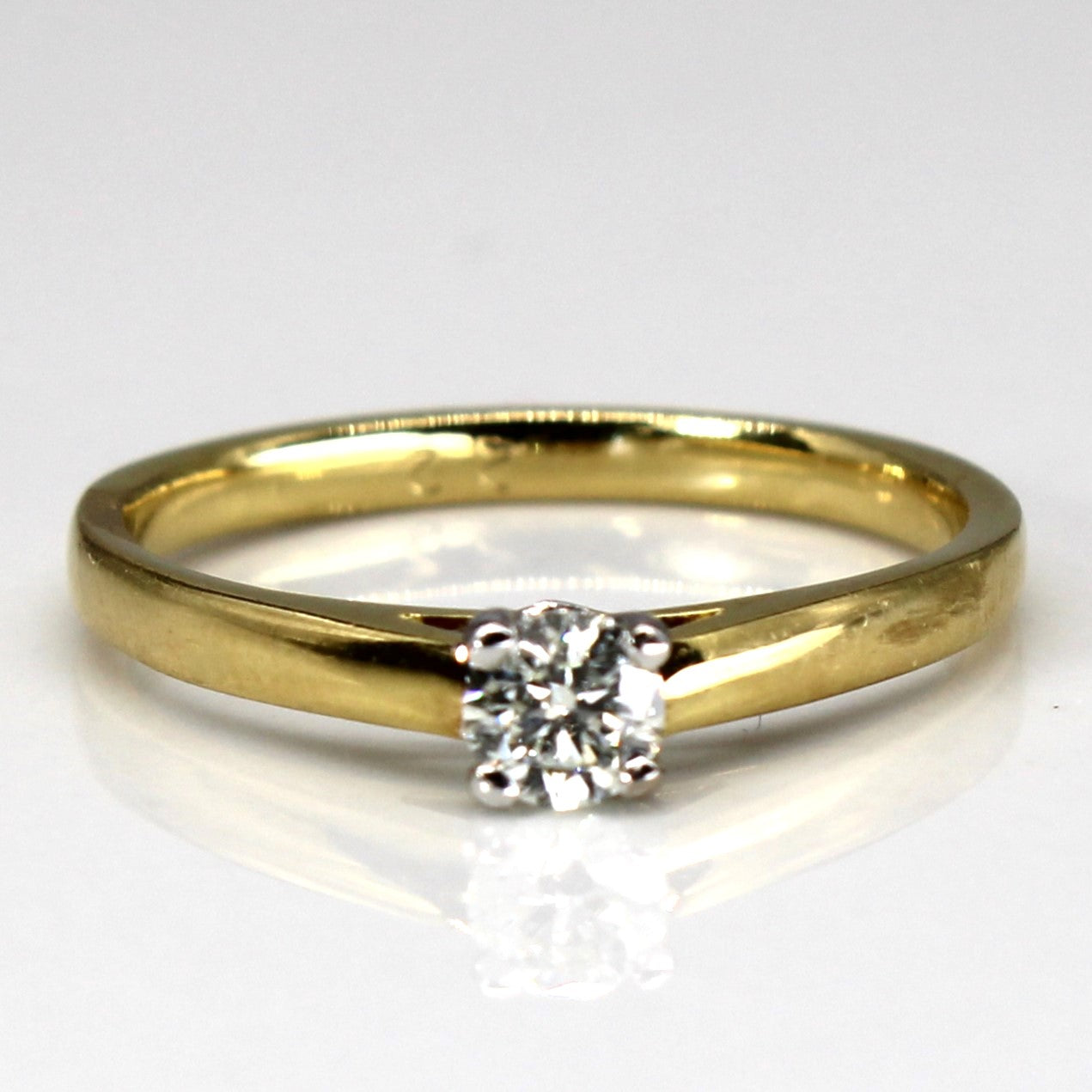 Solitaire Diamond Ring | 0.22ct | SZ 6.25 |