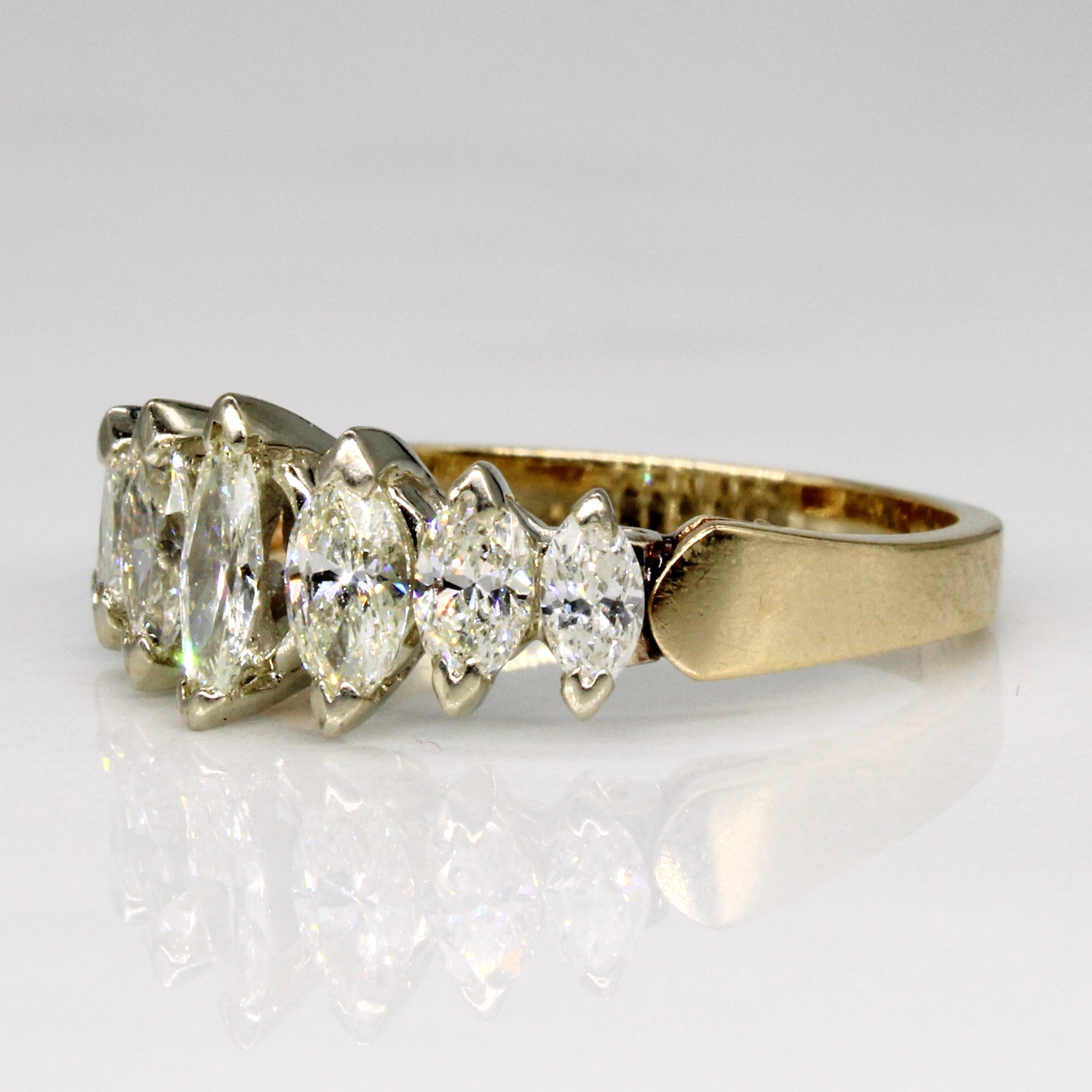 Marquise Cut Diamond Ring | 0.80ctw | SZ 6 |