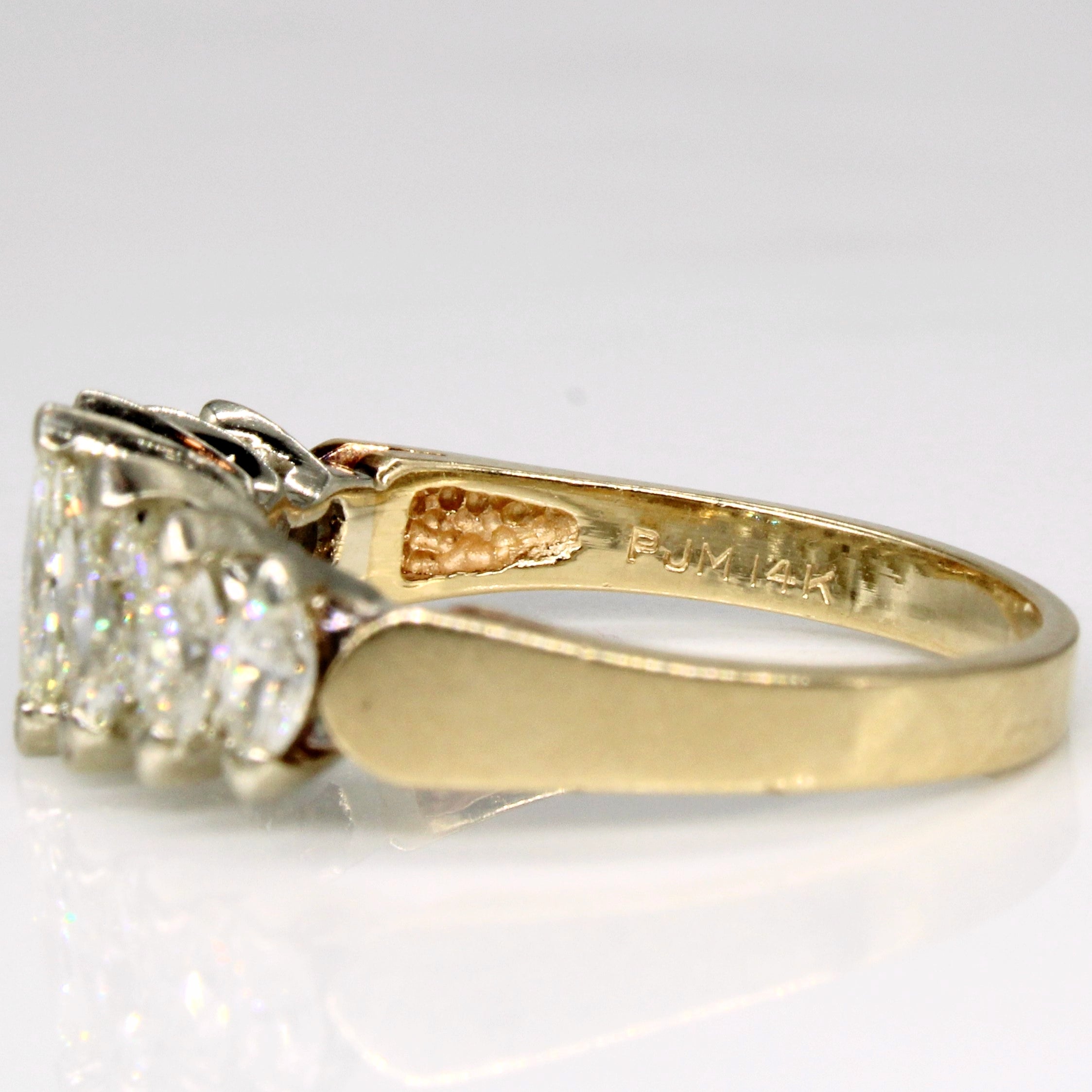 Marquise Cut Diamond Ring | 0.80ctw | SZ 6 |