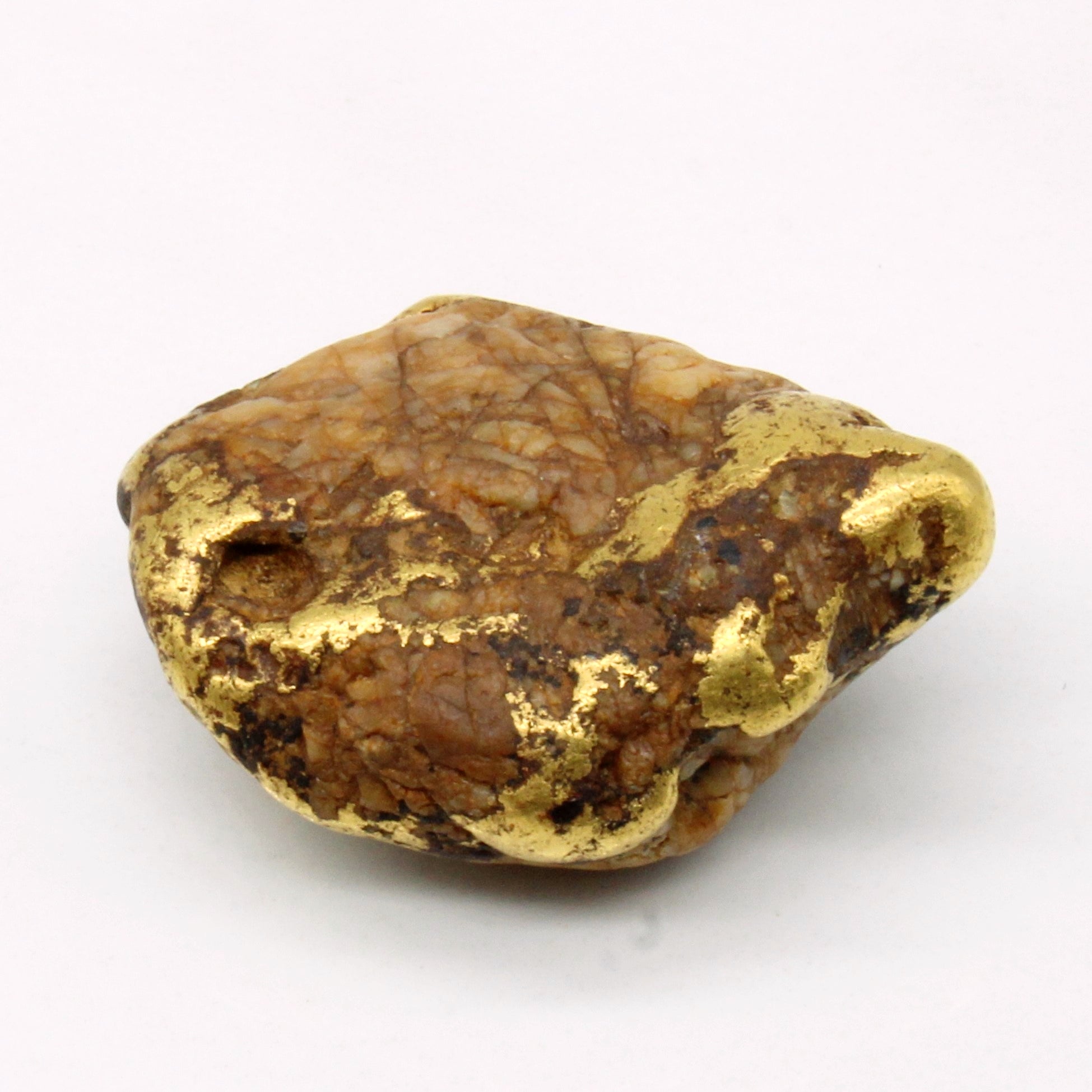 Pépites brutes d'or et de quartz - 28,4 grammes