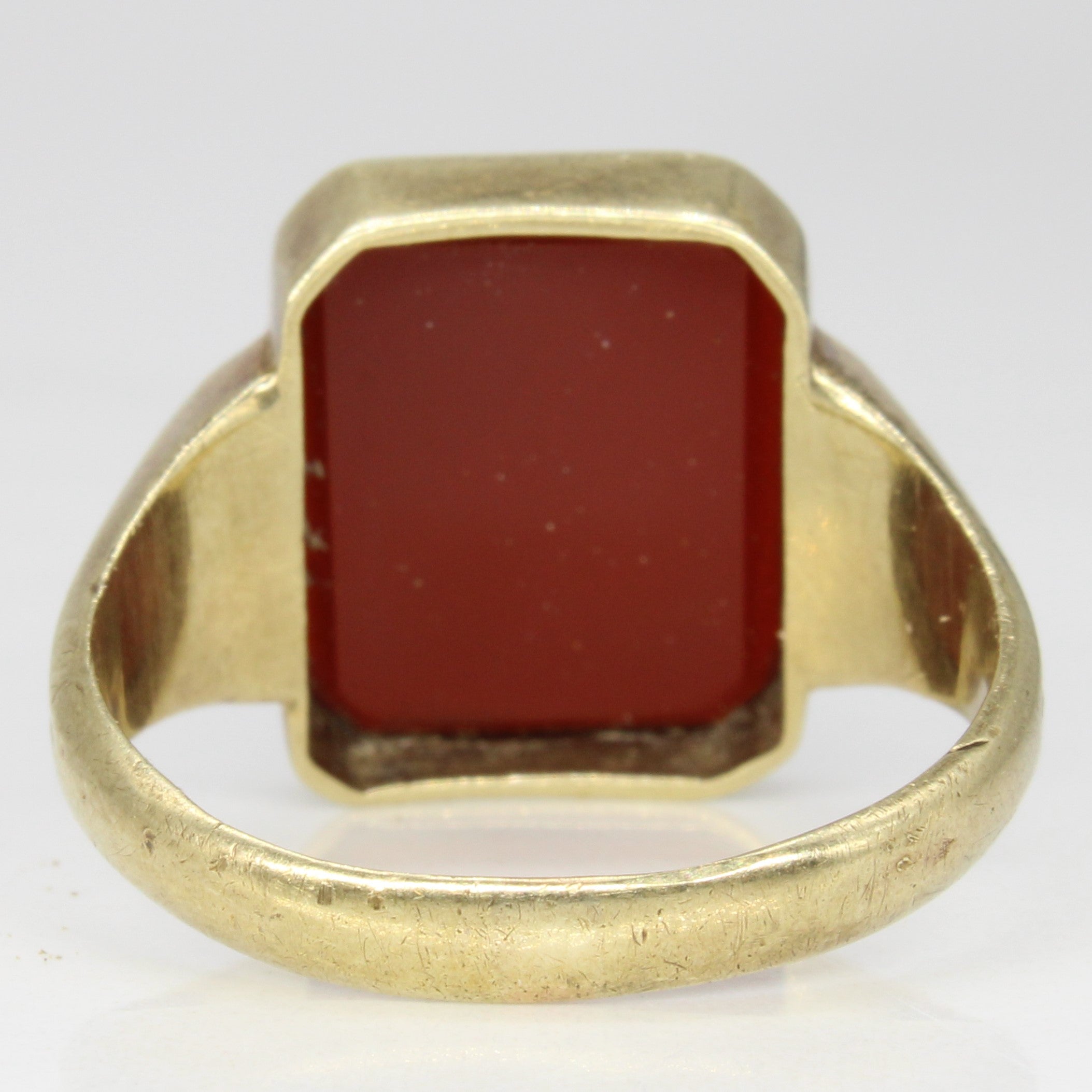 Agate Signet Ring | 5.00ct | SZ 9.25 |