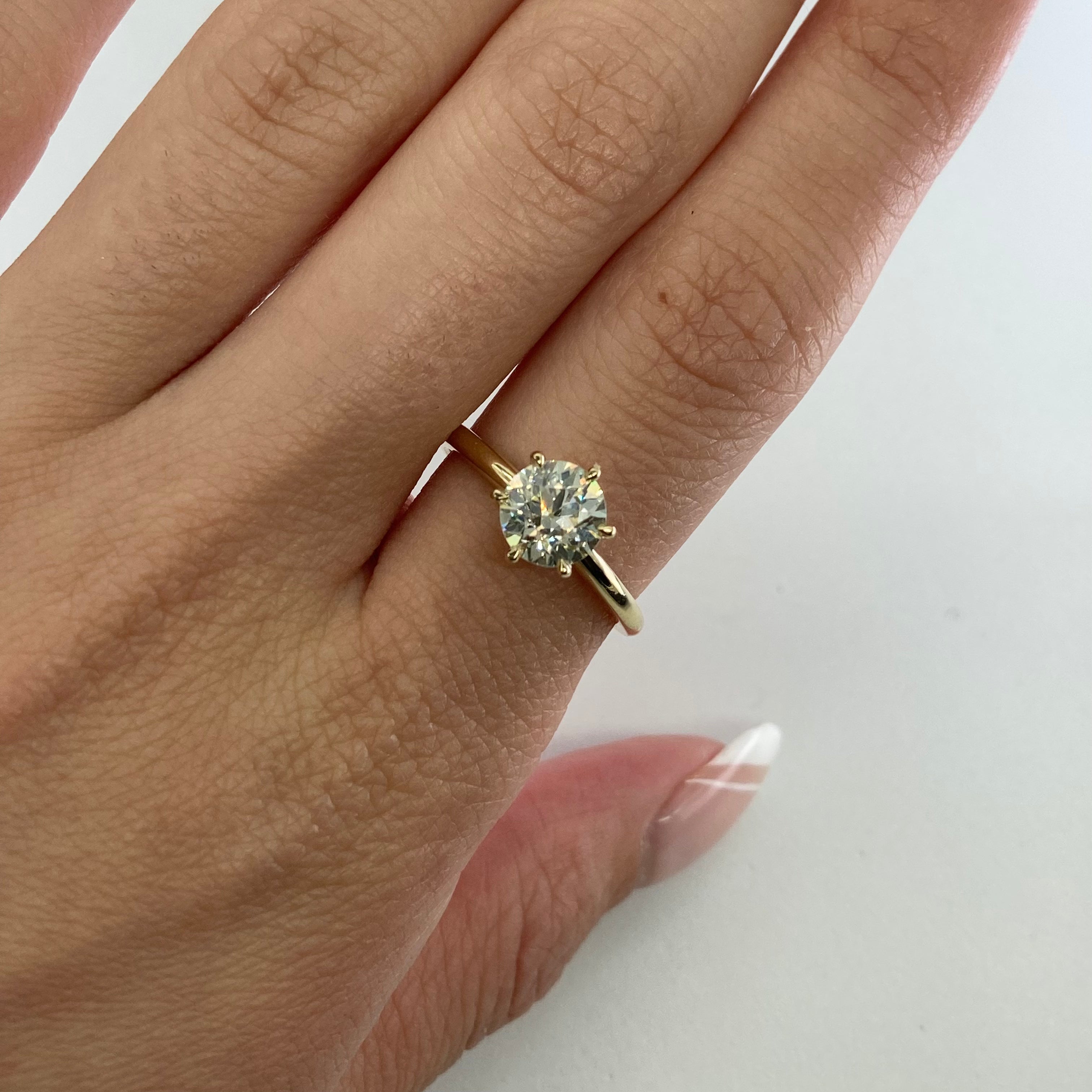 '100 Ways' Old European Cut Diamond Solitaire | 1.25ct VS1 L/M | SZ 7 |