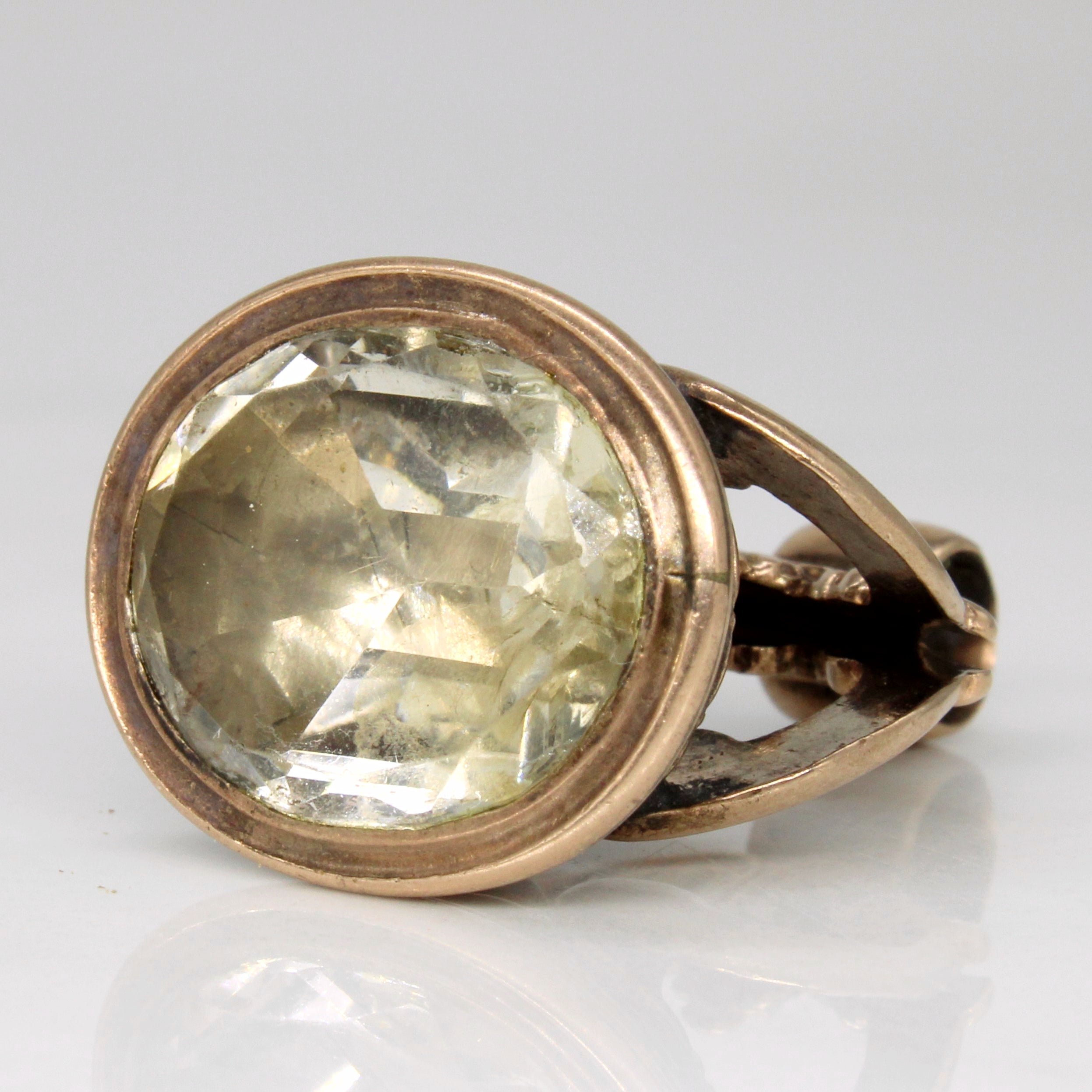 Quartz Stone Set Seal Fob | 8.00ct |