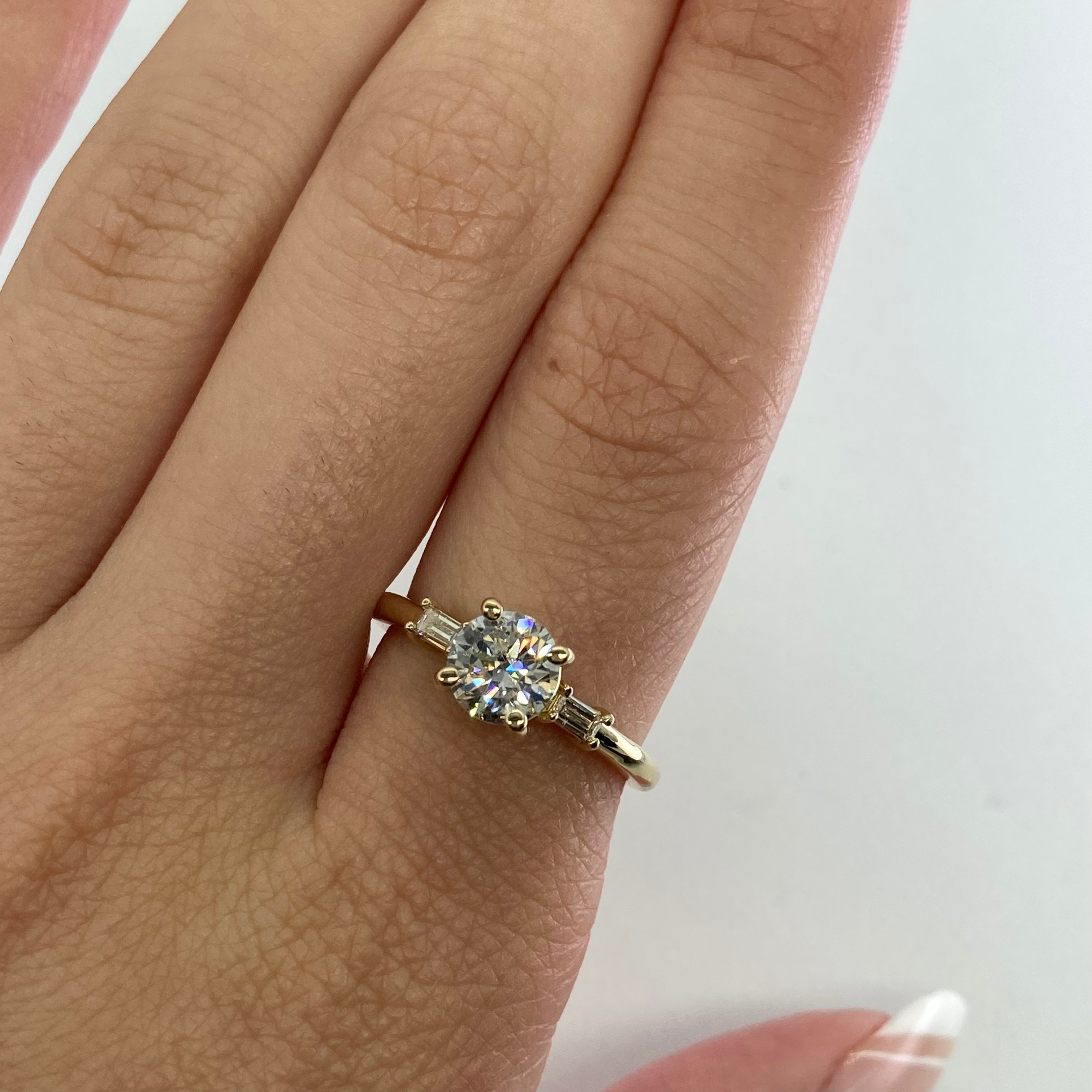'100 Ways' GIA Certified Diamond ring with Accents | 1.02ctw SI1 G | SZ 7 |