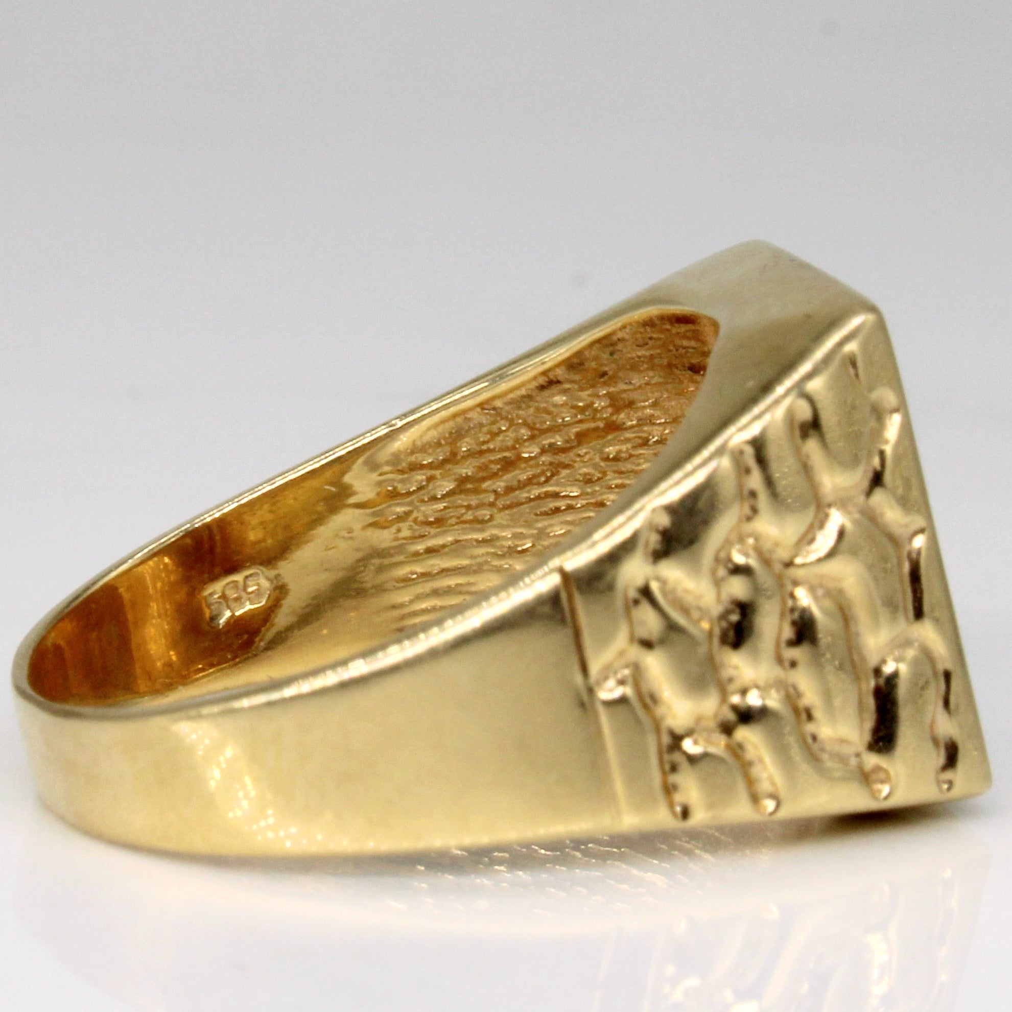Bague cocktail en opale | 1,50 ct | Taille 9,25 |