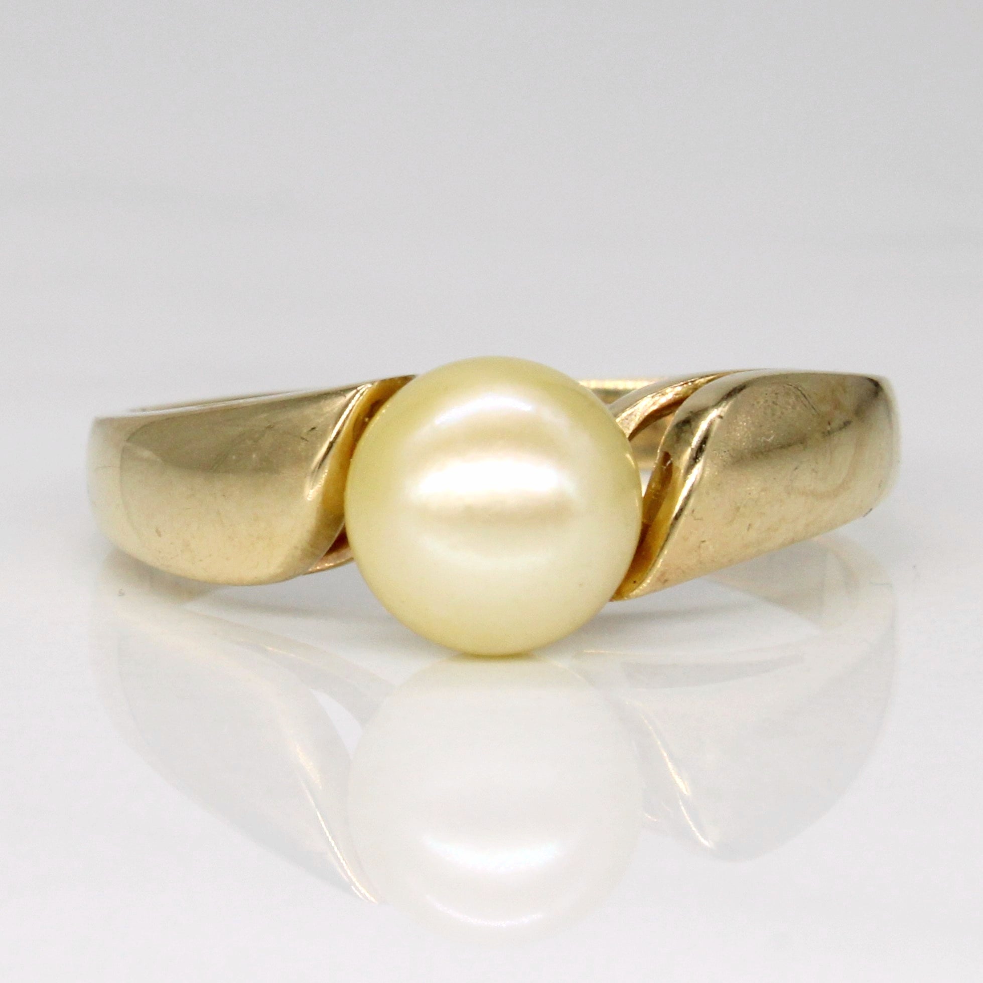 Pearl Cocktail Ring | SZ 8.5 |