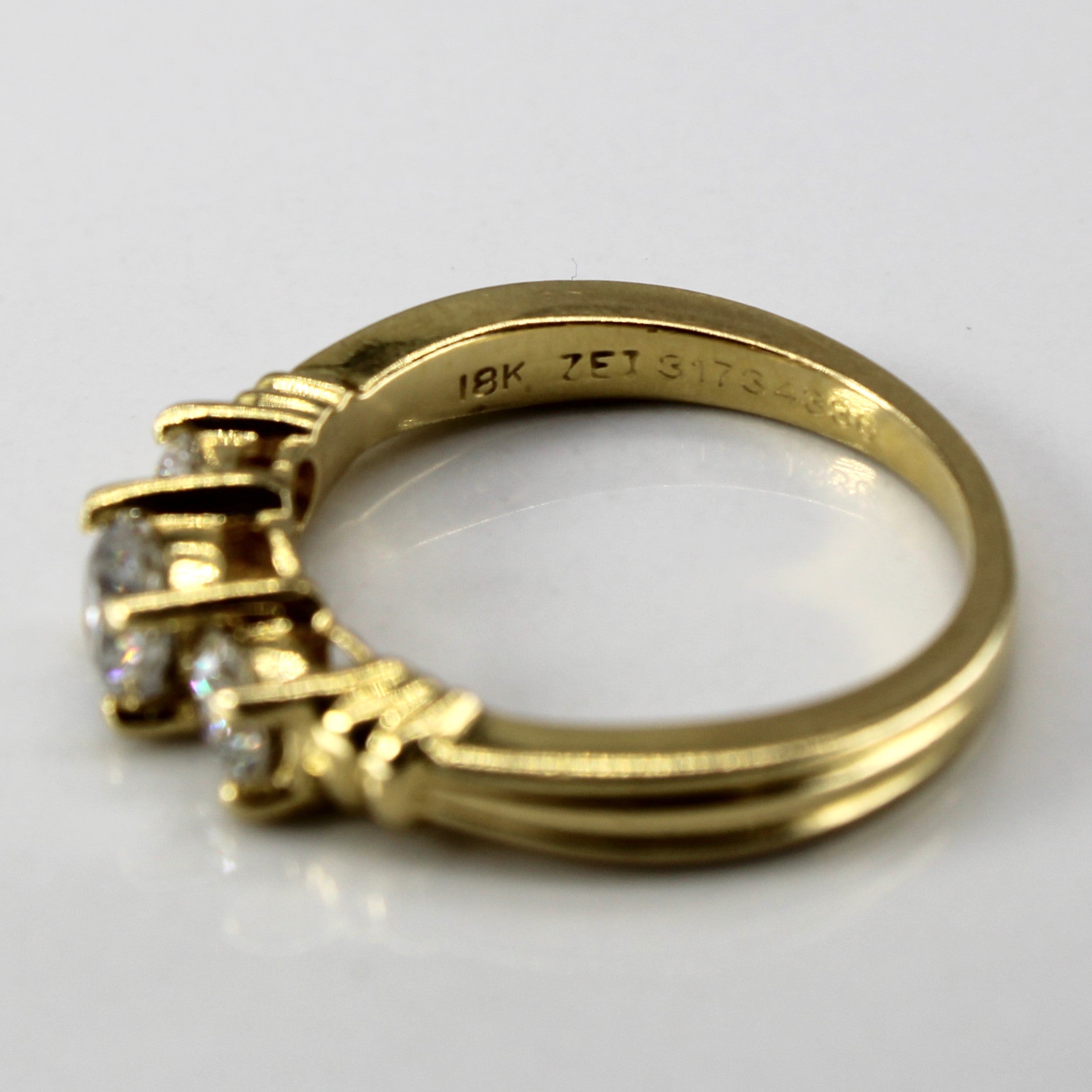 Three Stone Diamond Ring | 1.00ctw | SZ 7 |