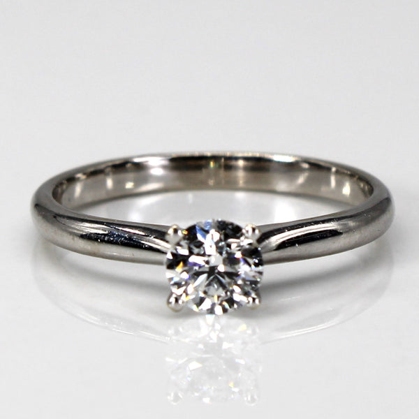 Four Prong Solitaire Diamond Ring | 0.45ct | SZ 6.75 |