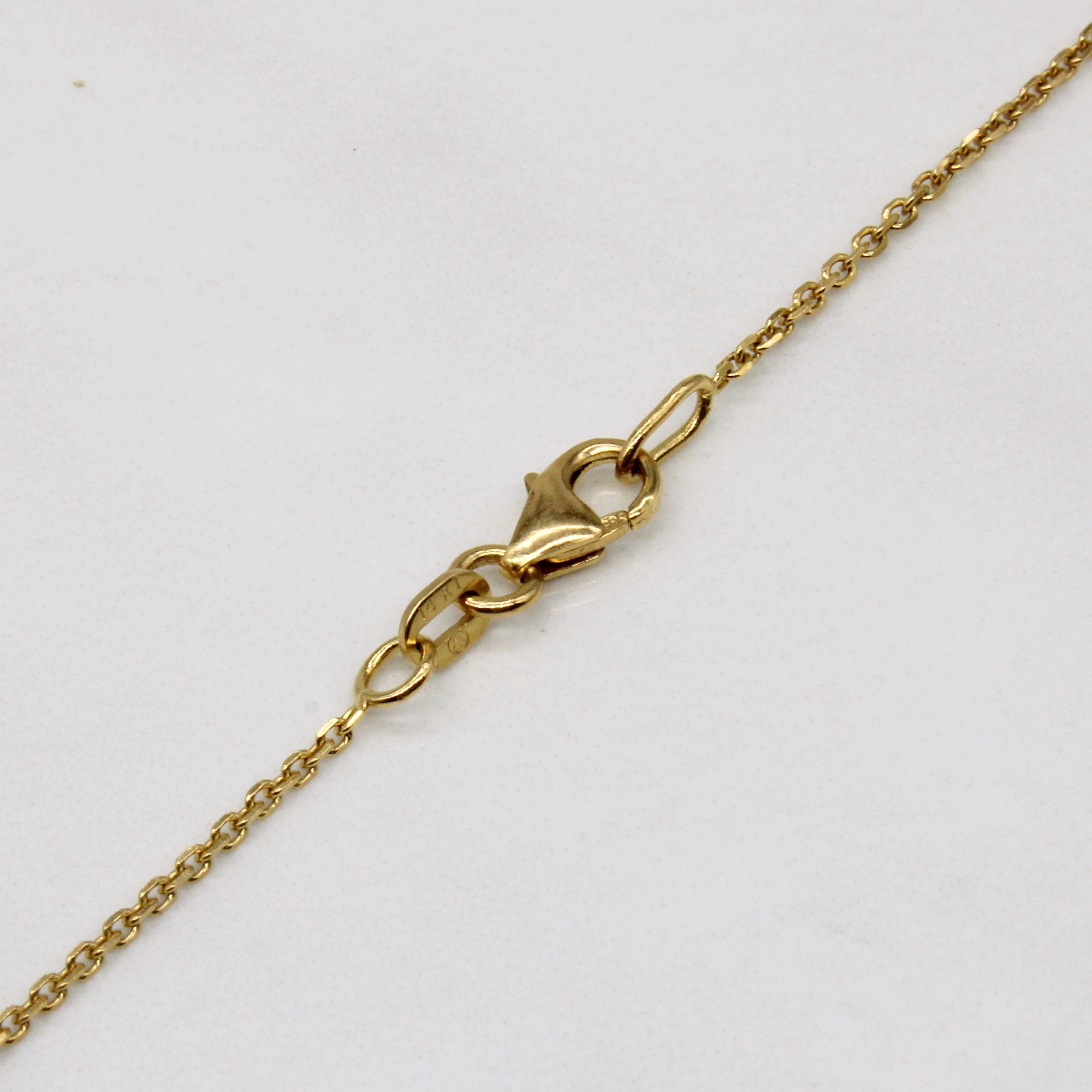 Multi Gem Drop Pendant & Necklace | 2.01ctw | 18" |
