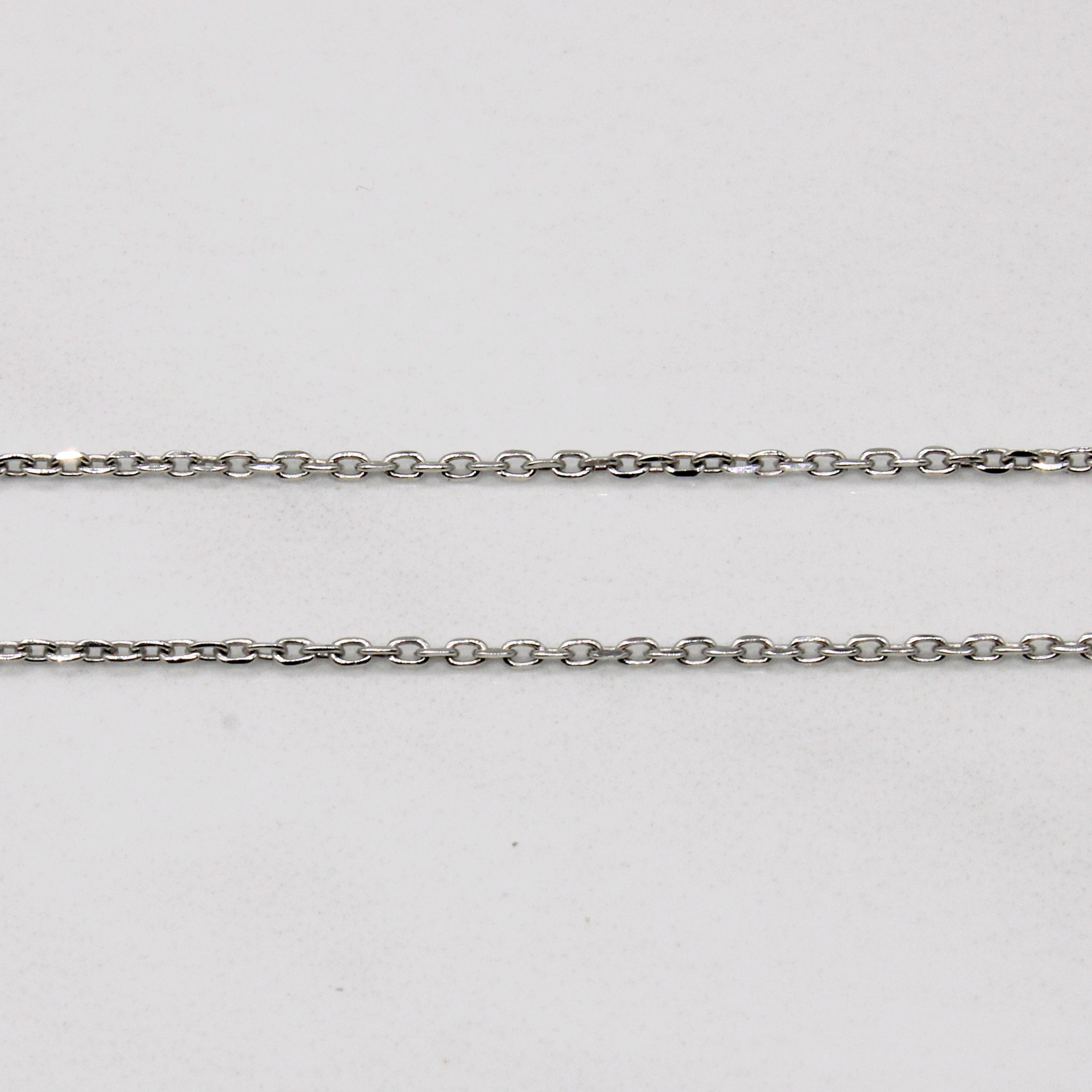 Sapphire & Diamond Pendant Necklace | 1.71ctw, 0.54ctw | 16" |