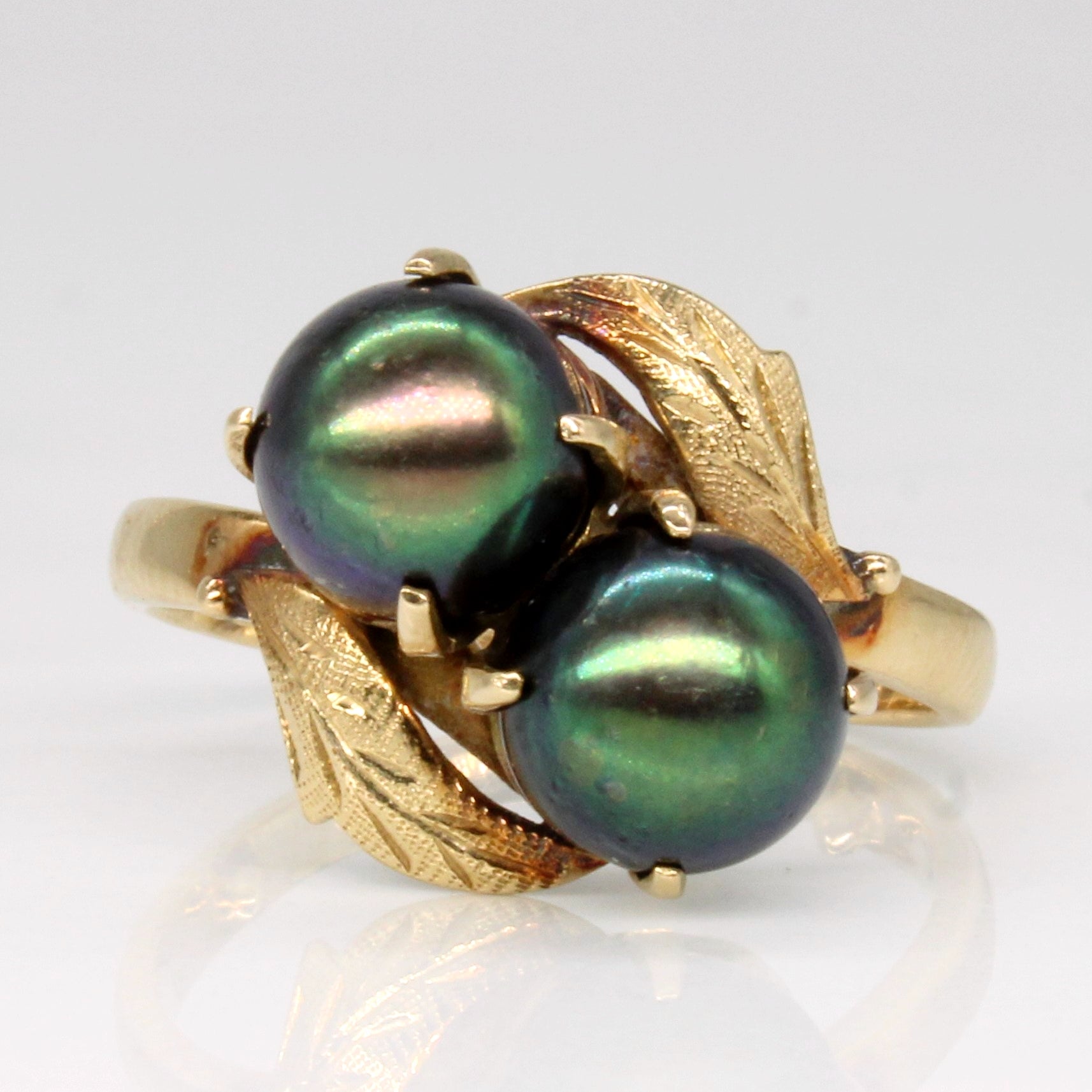 Pearl Cocktail Ring | SZ 5.75 |