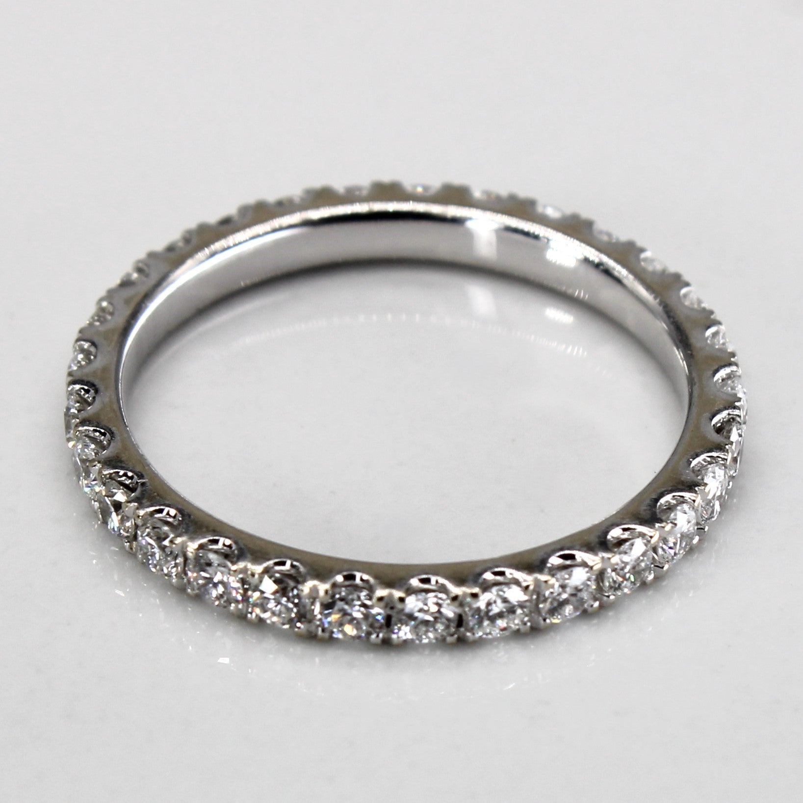Alliance éternité en diamants | 0,82 ct | Taille 6,5 |