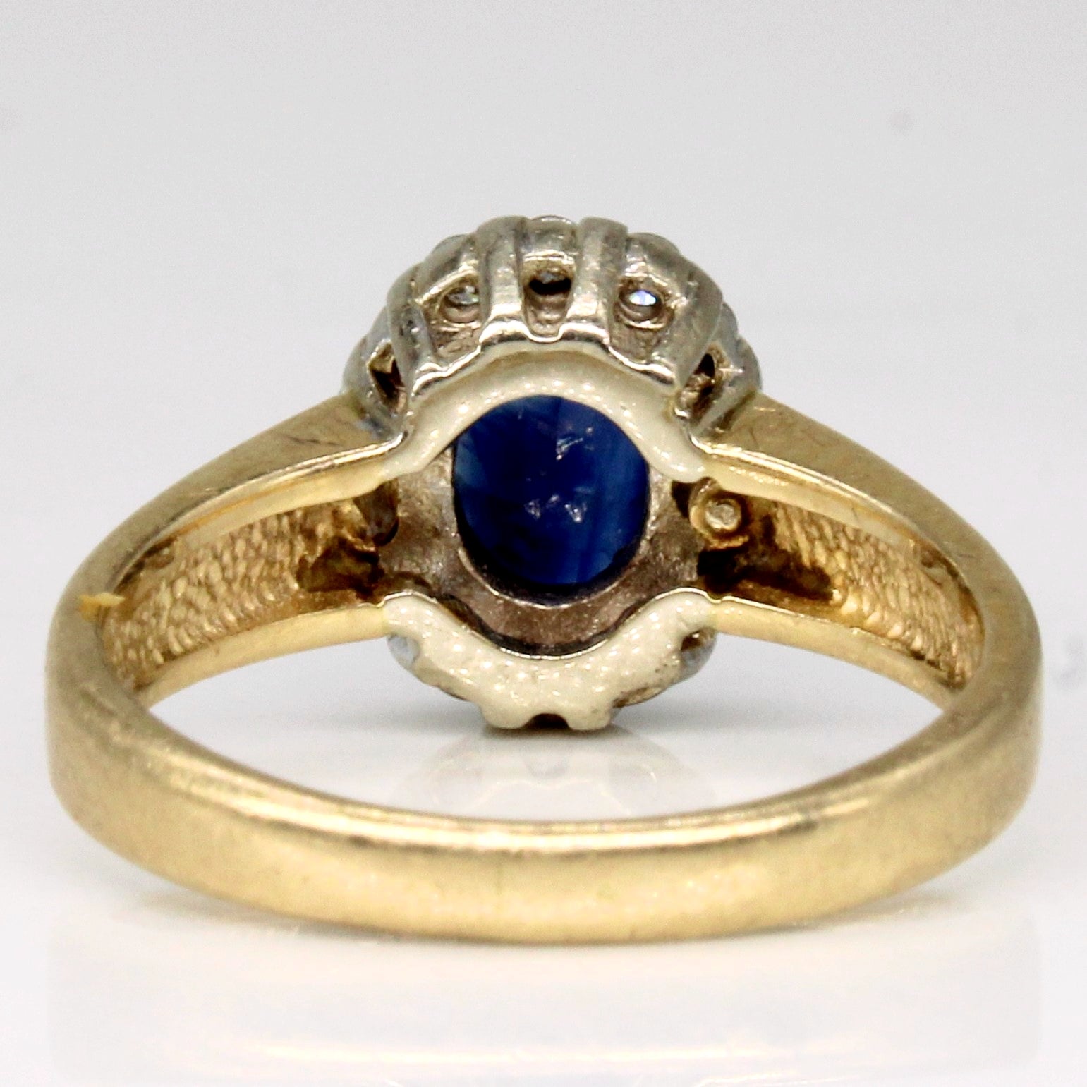 Sapphire & Diamond Ring | 0.60ct, 0.25ctw | SZ 5 |