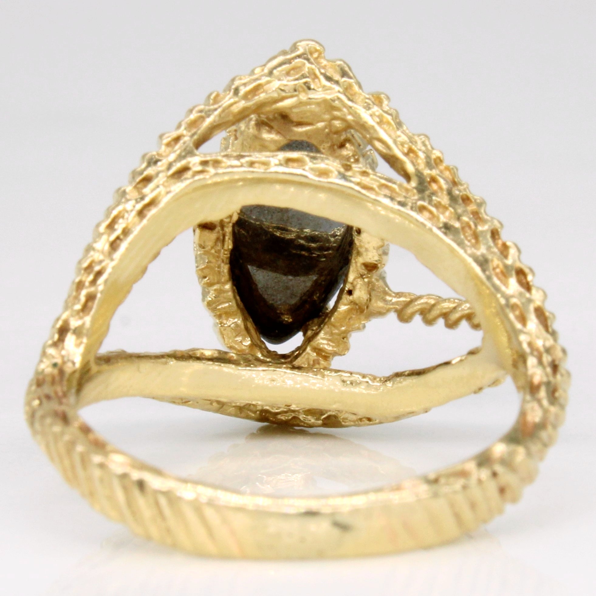 Hematite Cocktail Ring | 2.80ct | SZ 4.5 |