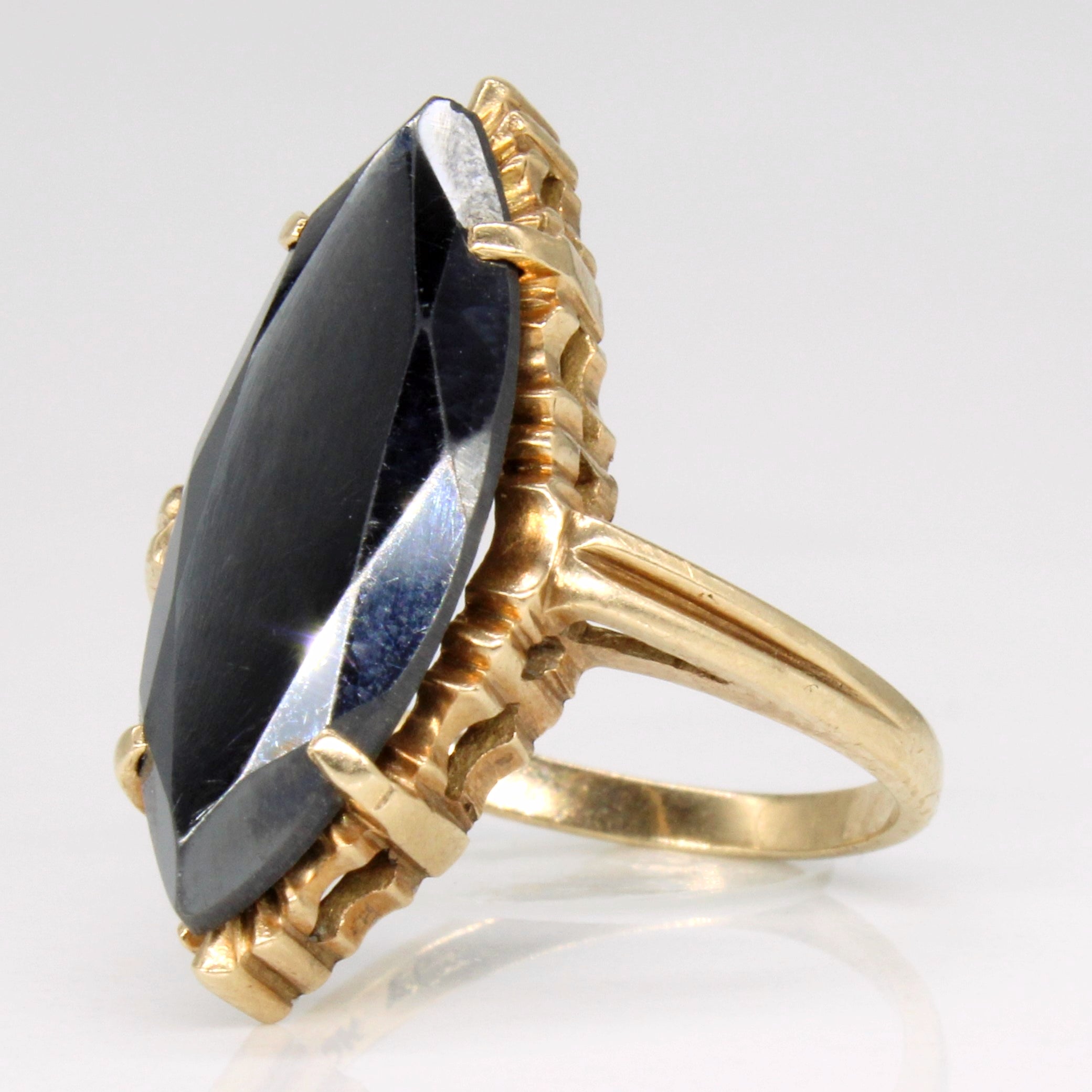 Hematite Cocktail Ring | 5.30ct | SZ 5.25 |