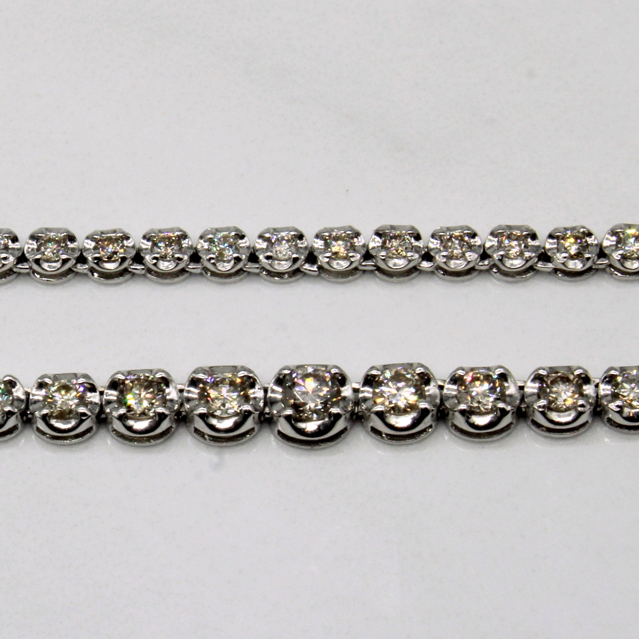 Collier de diamants | 3,00 ct | 40,6 cm |