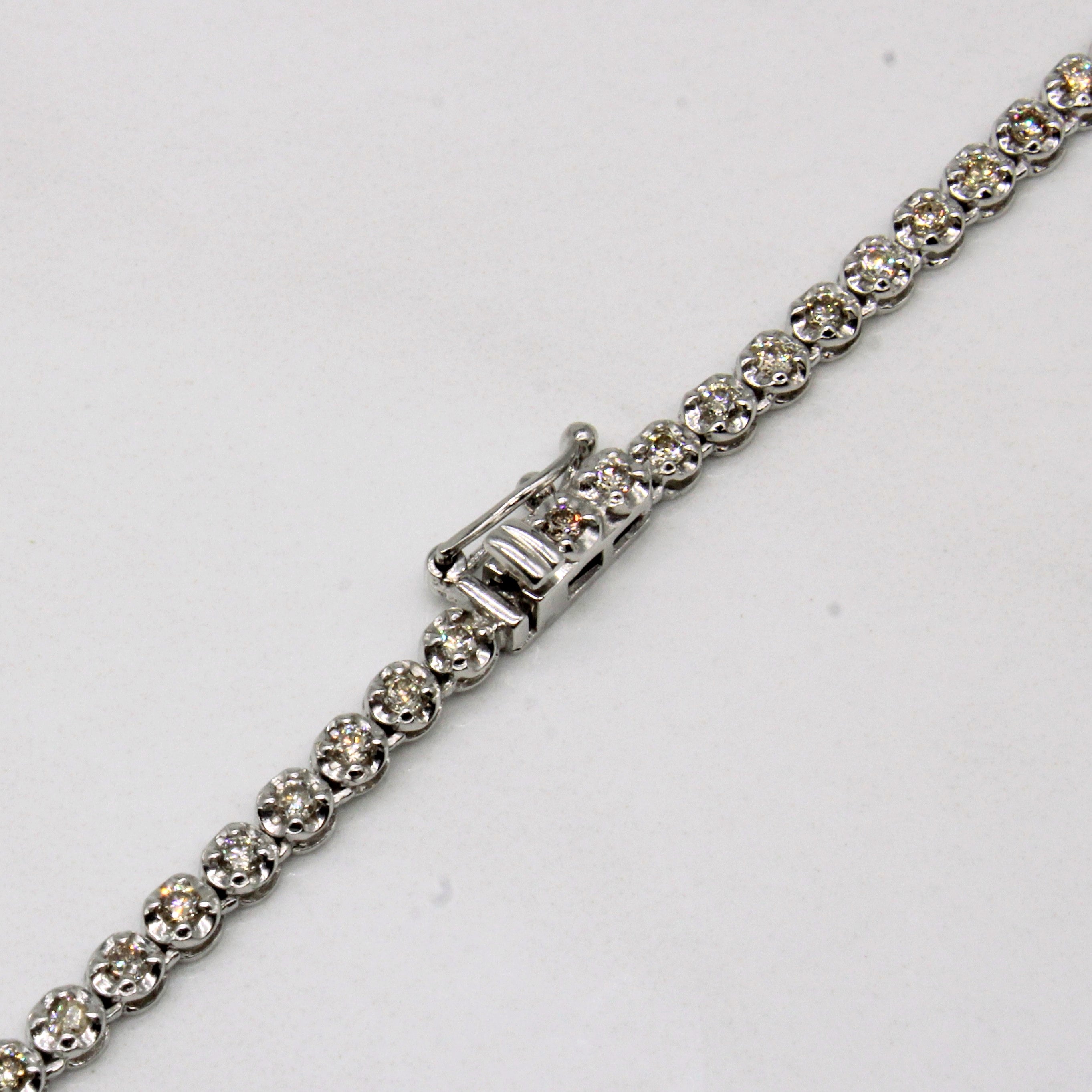 Collier de diamants | 3,00 ct | 40,6 cm |