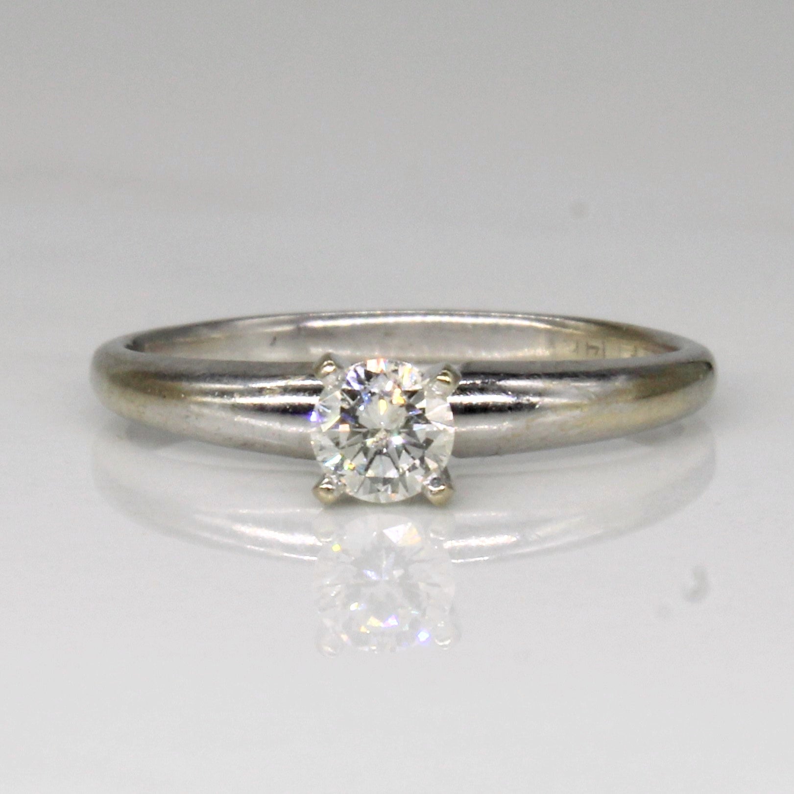 Cathedral Set Diamond Ring | 0.22ct | SZ 5.5 |