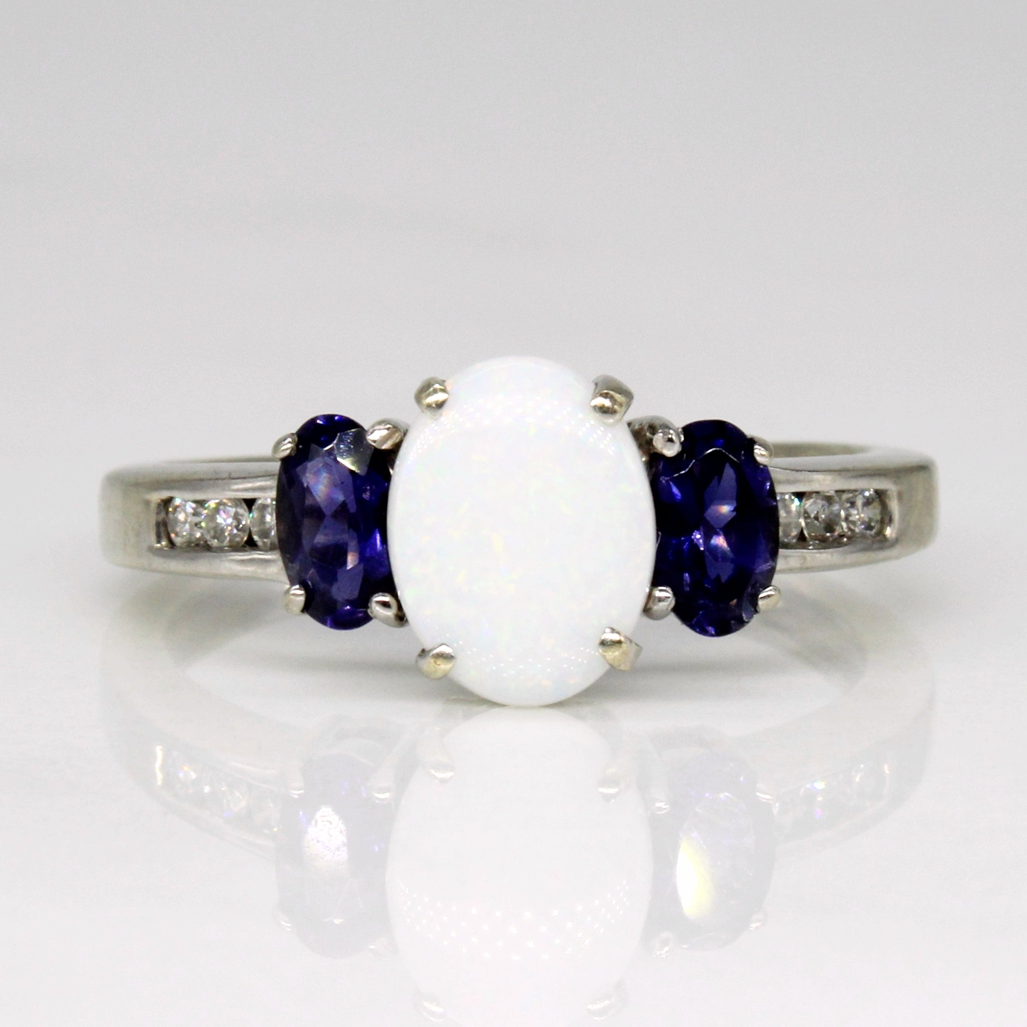 Multi Gem Cocktail Ring | 1.00ctw | SZ 7 |