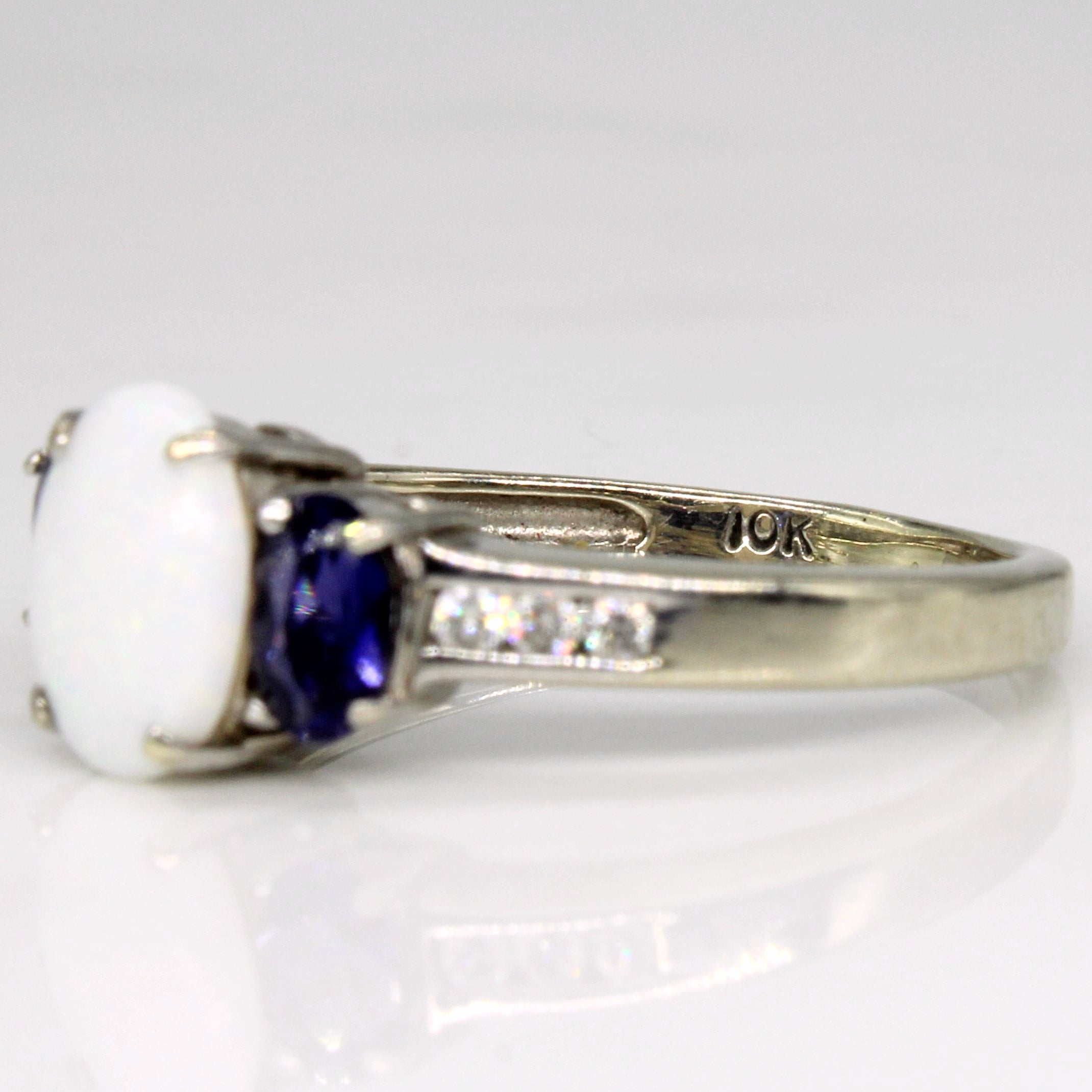 Multi Gem Cocktail Ring | 1.00ctw | SZ 7 |
