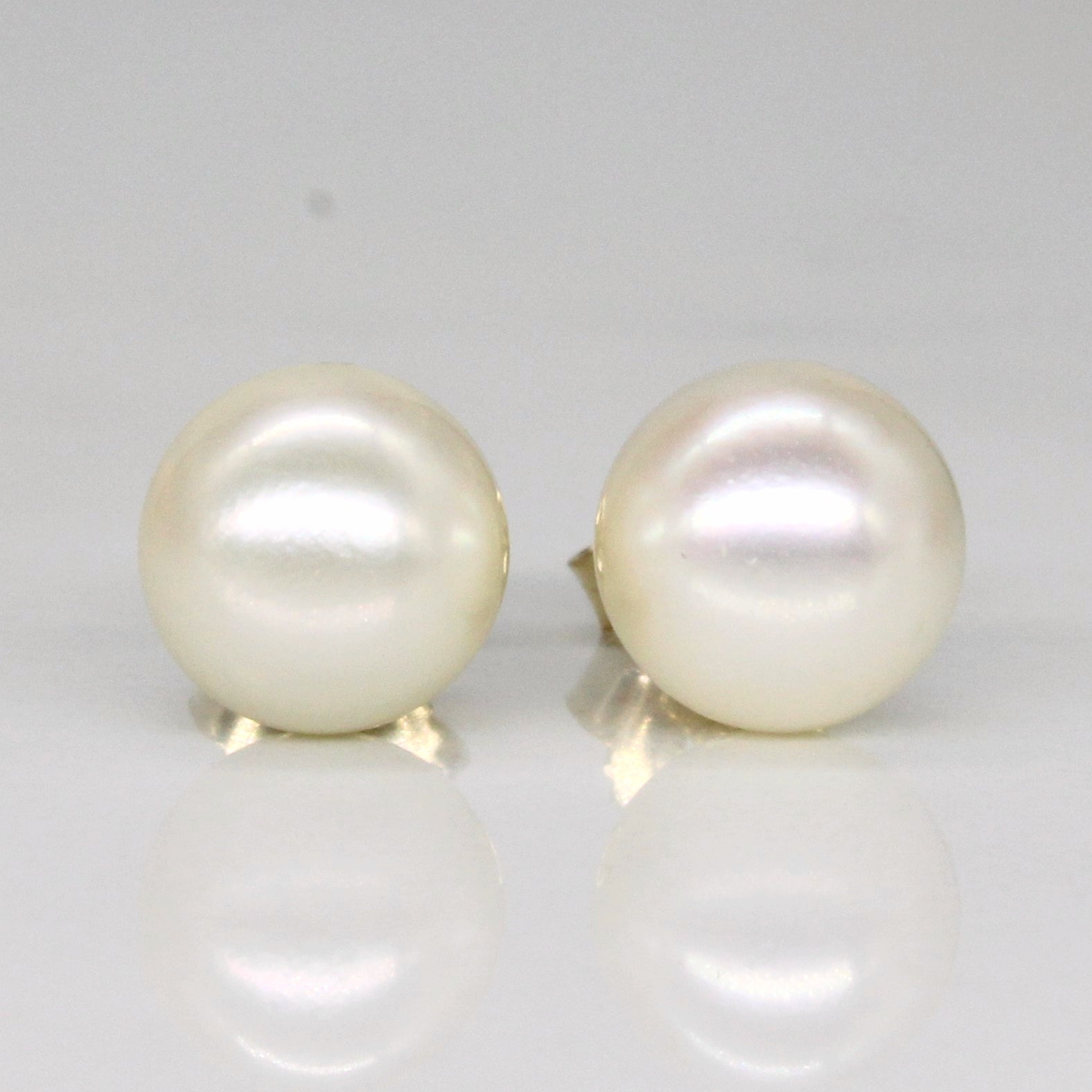 Pearl Stud Earrings