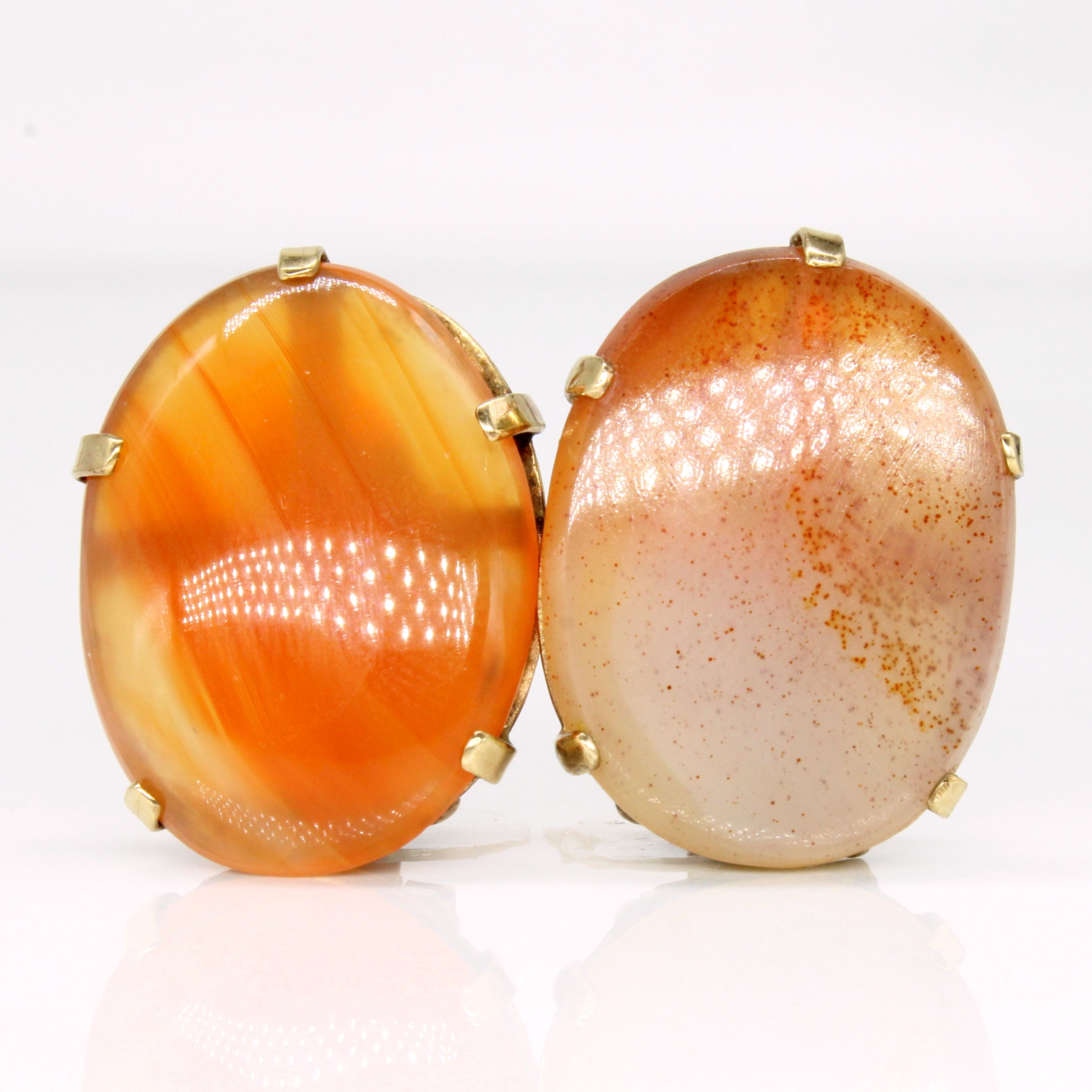 Carnelian Clip On Earrings | 30.00ctw |