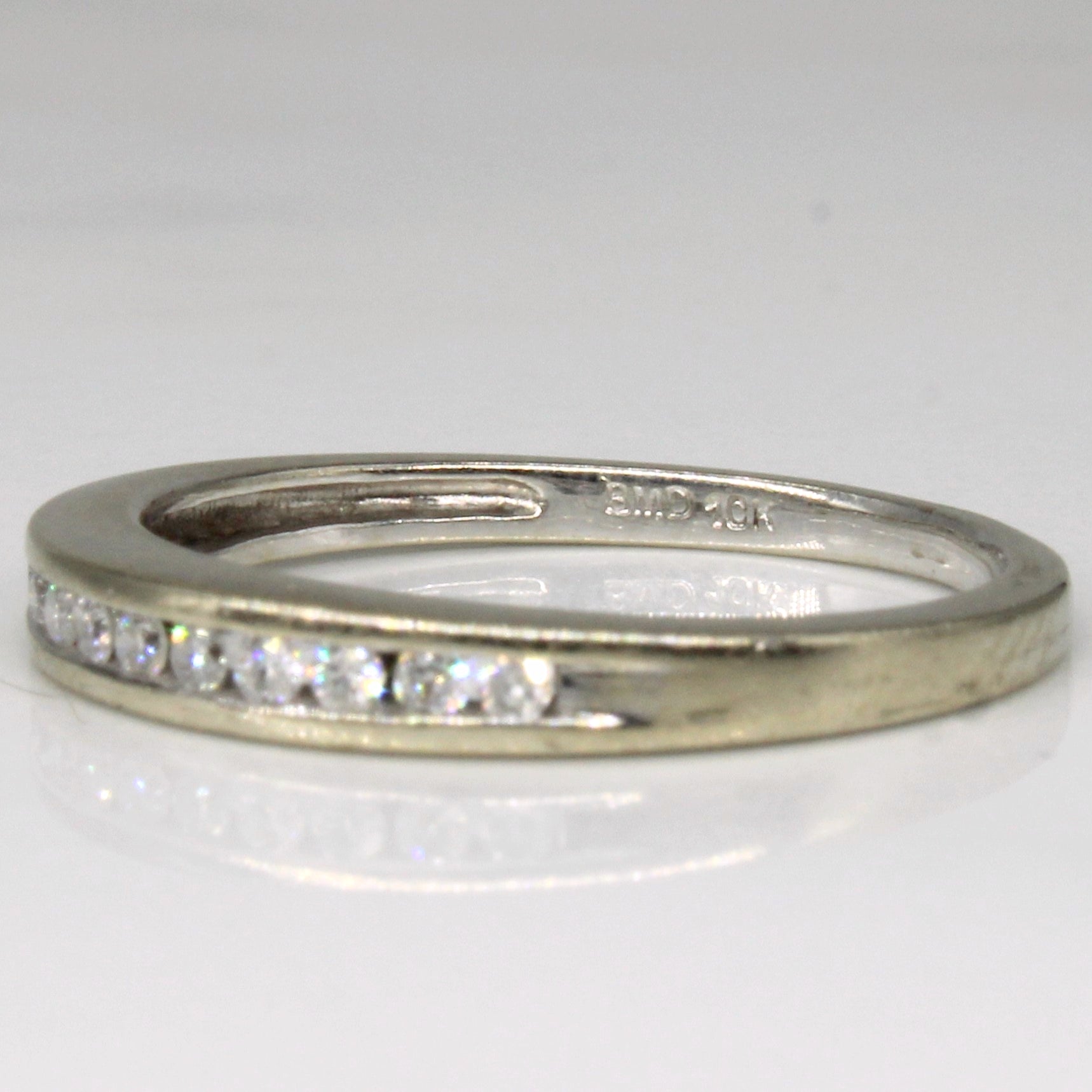 Channel Set Diamond Ring | 0.10ctw | SZ 5.5 |