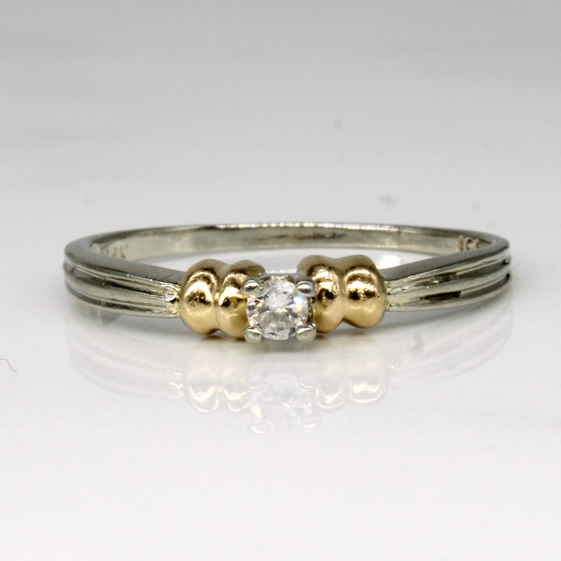 Solitaire Diamond Ring | 0.05ct | SZ 6.25 |