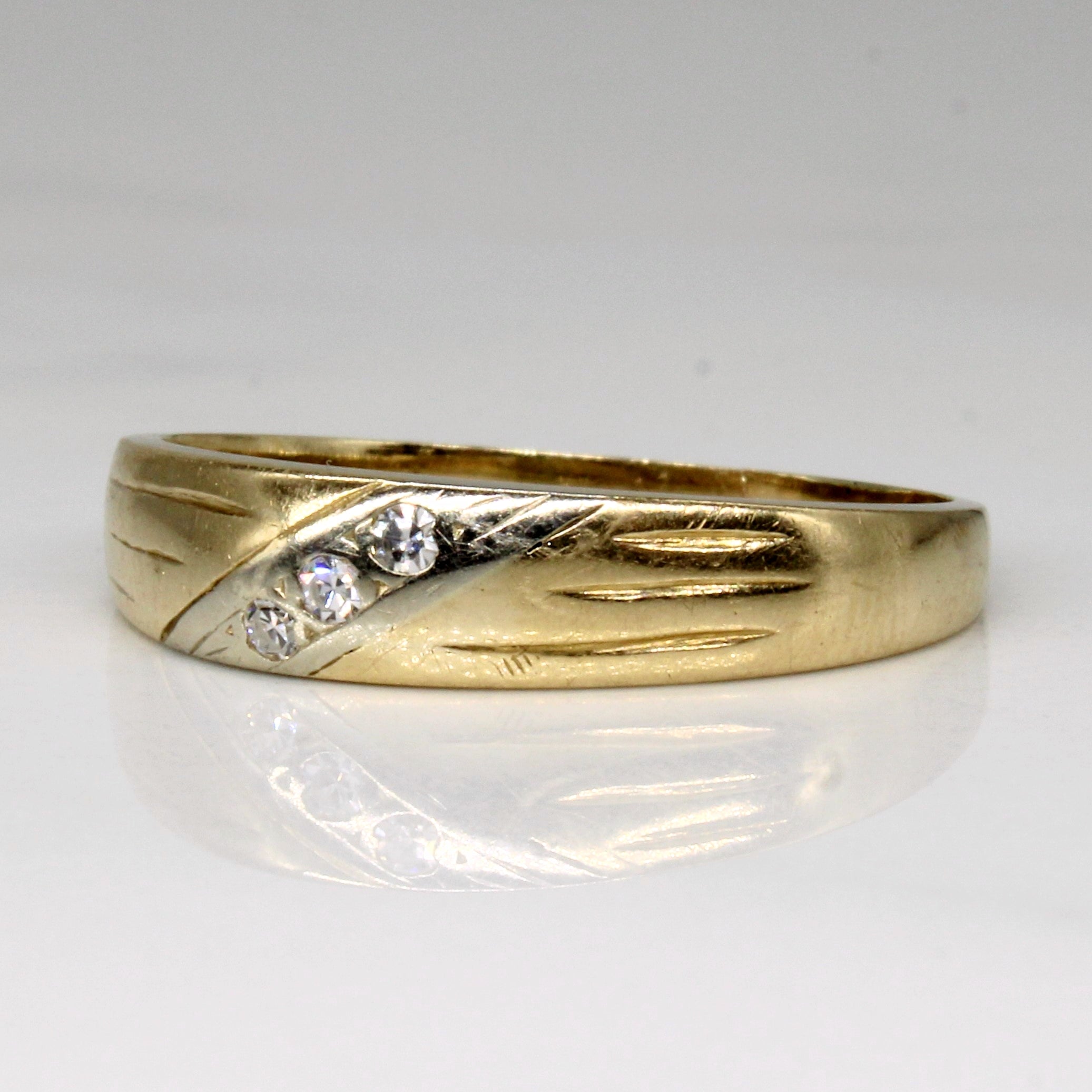 Bague cascade de diamants | 0,05 ct | Taille 9 |