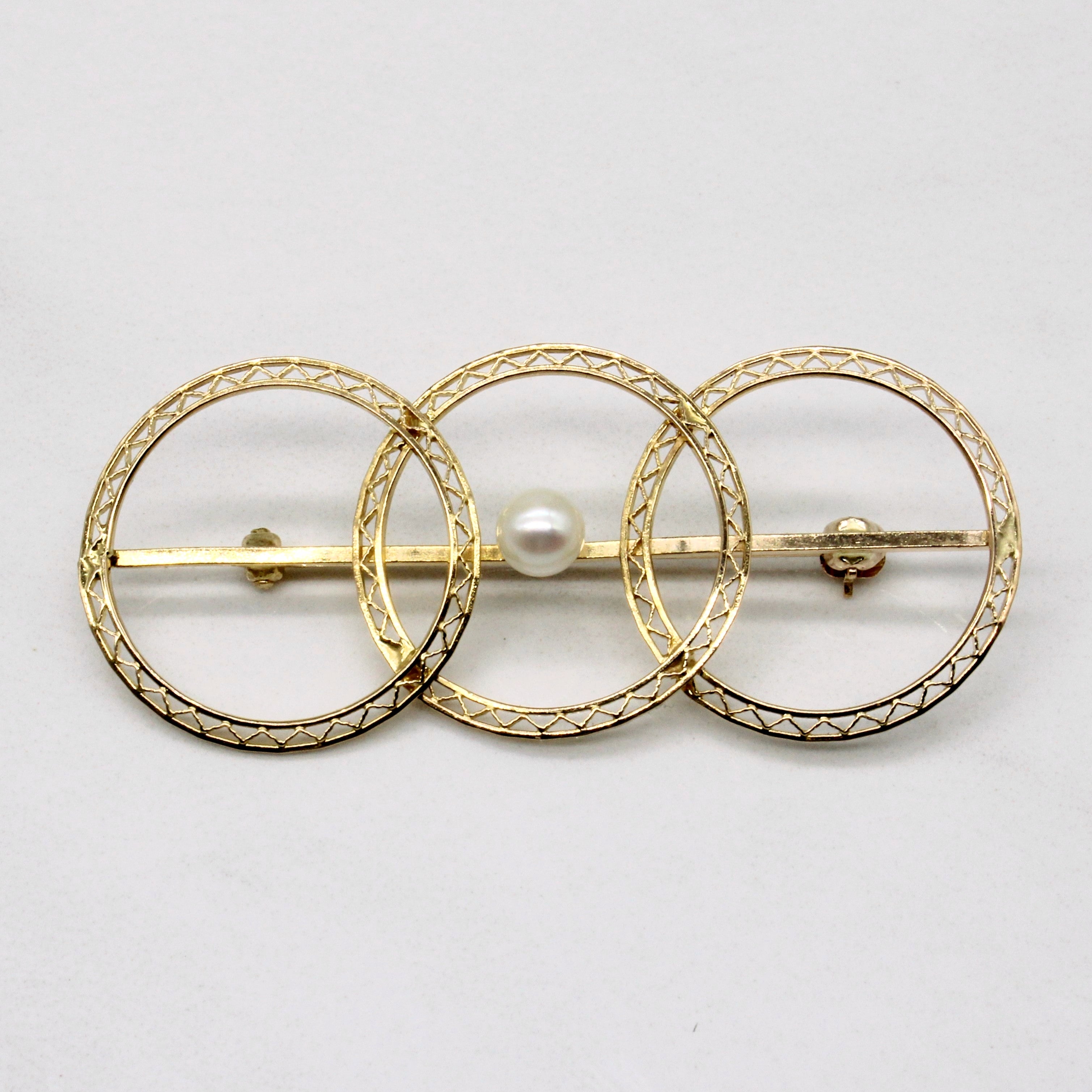 Pearl Brooch