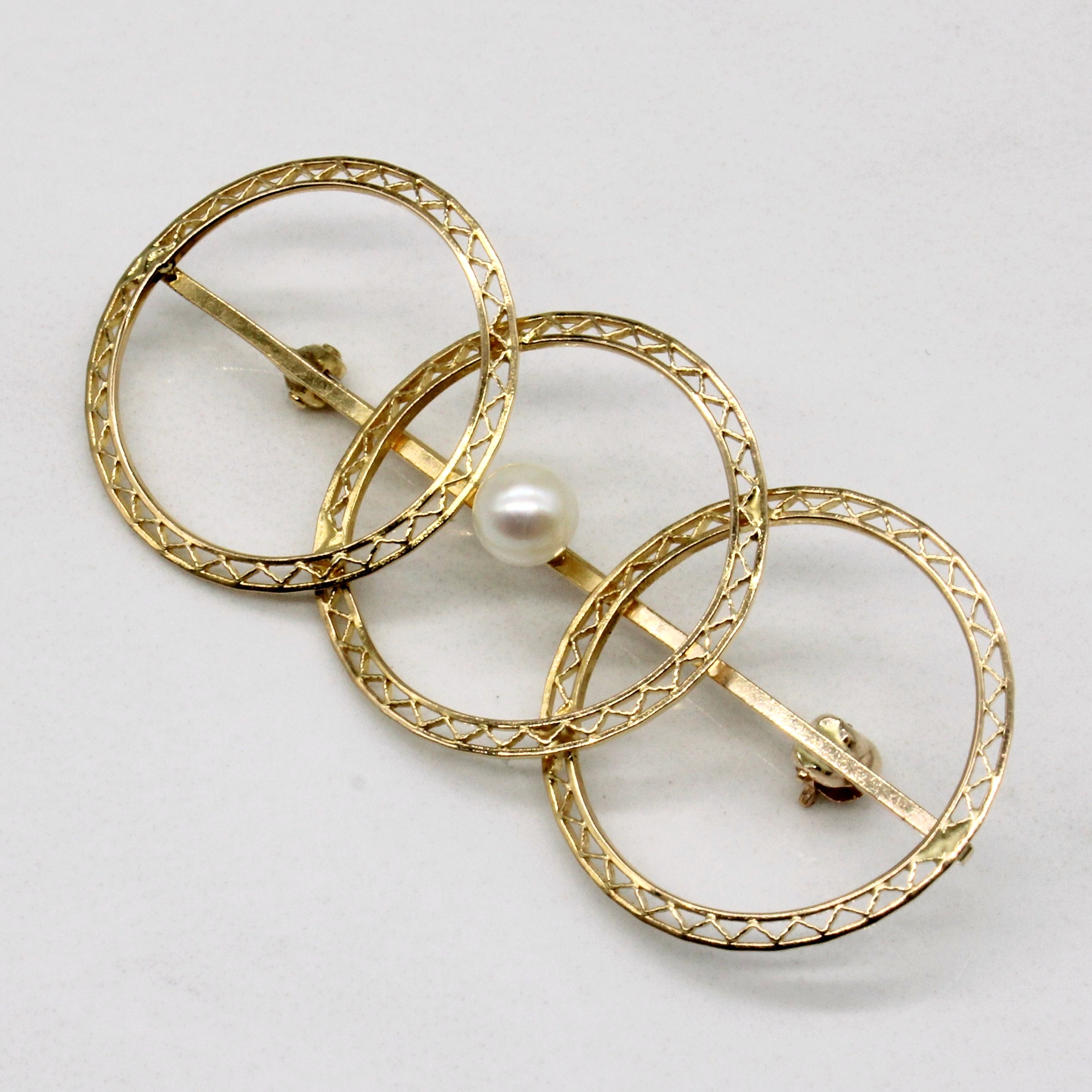 Pearl Brooch