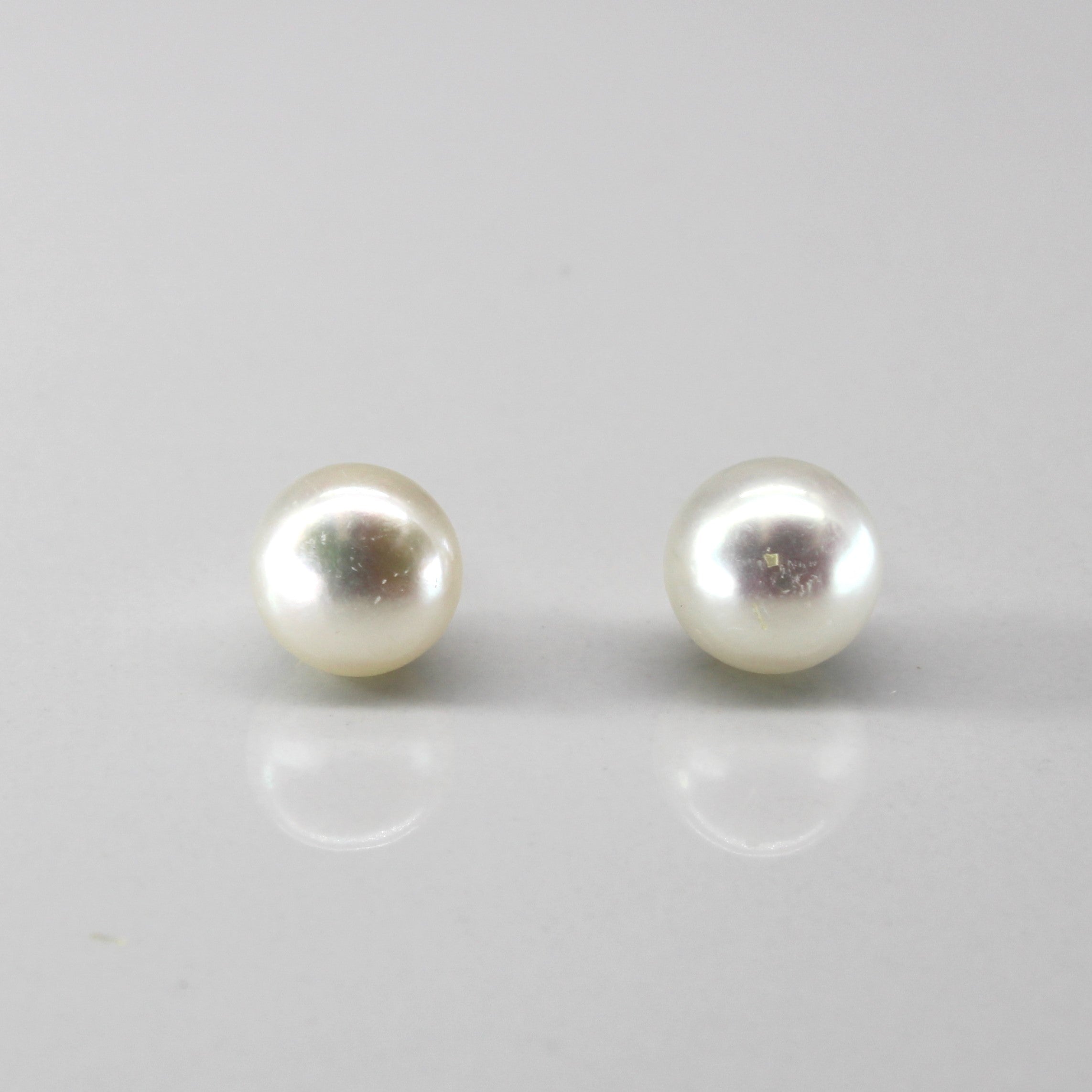 Pearl Stud Earrings