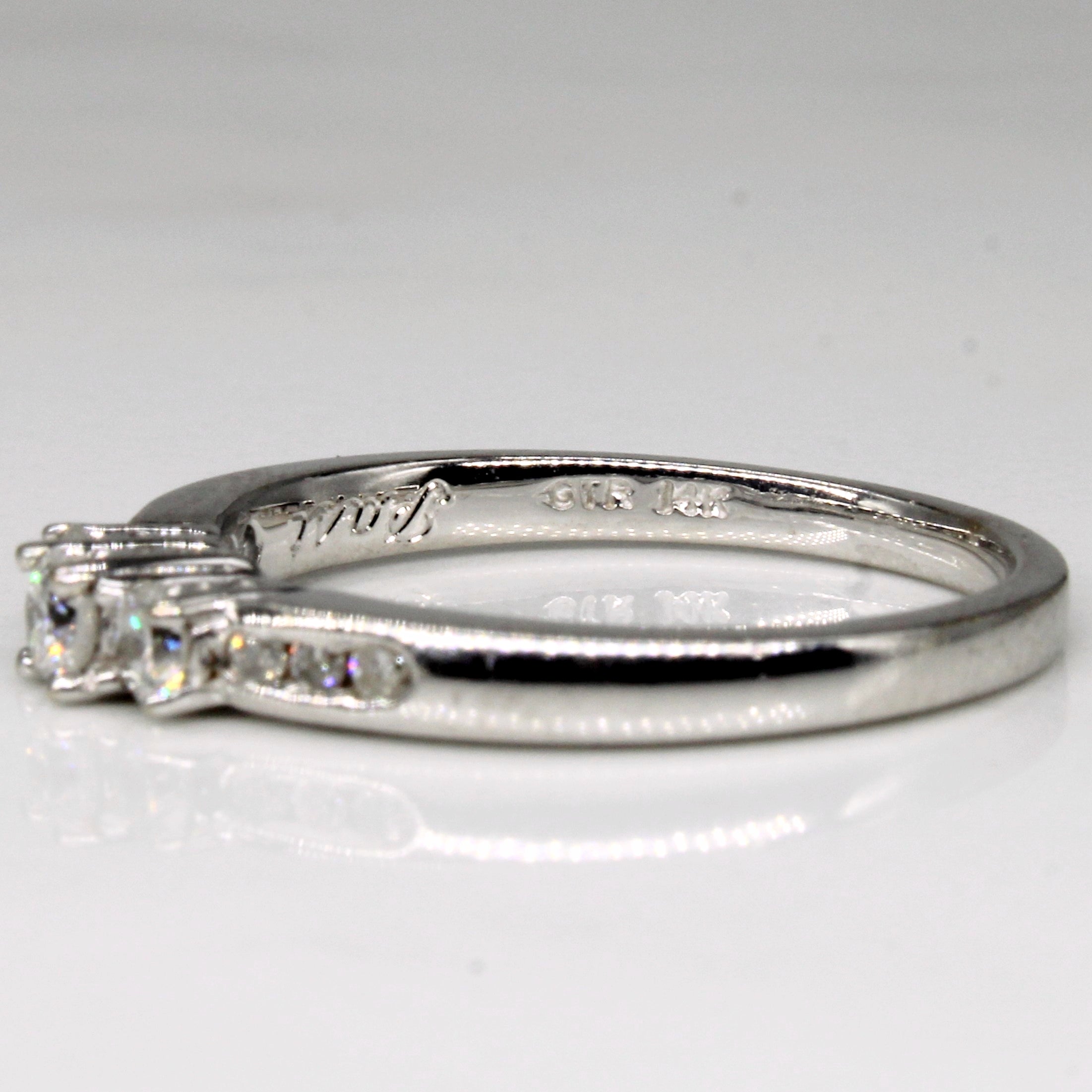 Diamond Engagement Ring | 0.32ctw | SZ 6.75 |