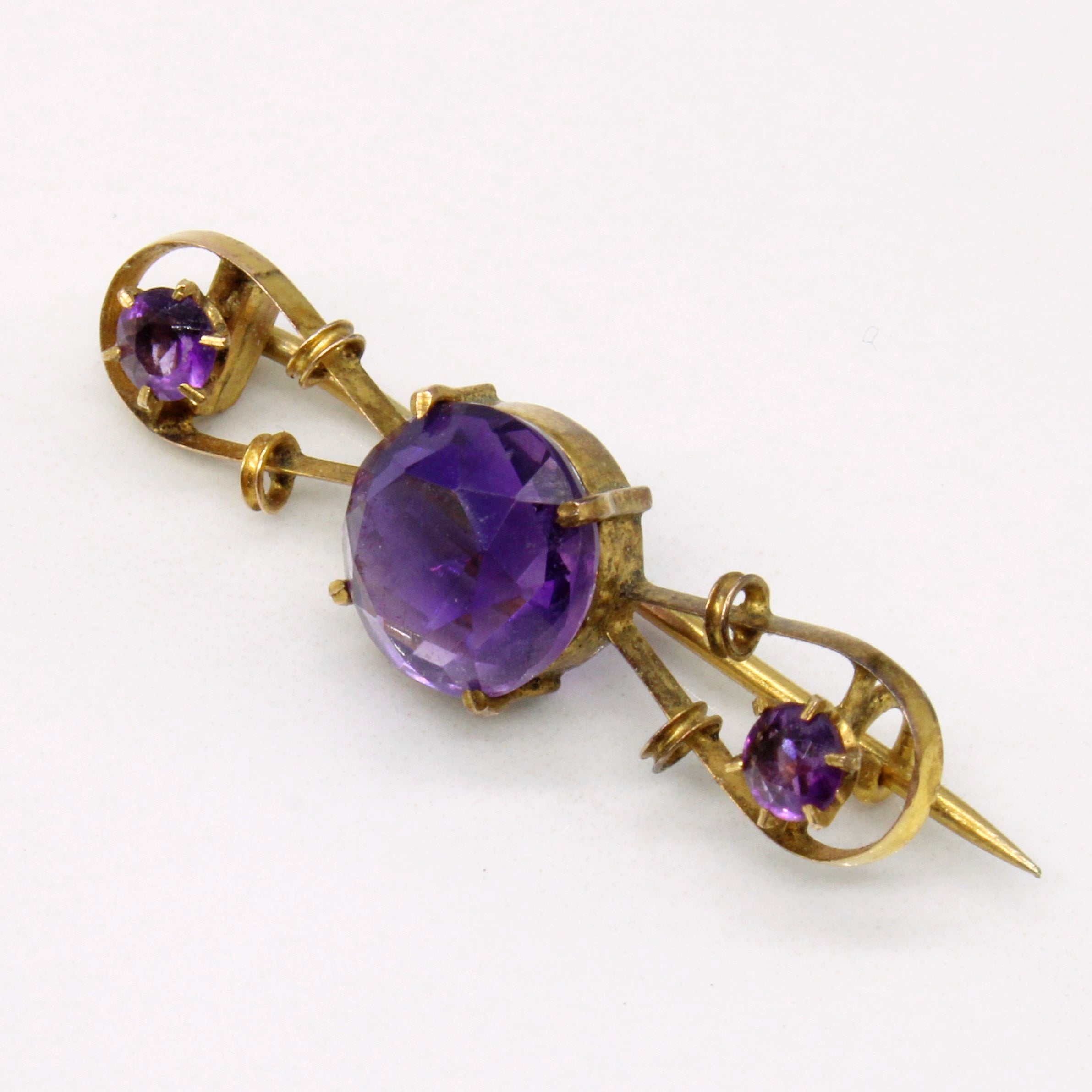 Broche en améthyste | 3,20 ct |
