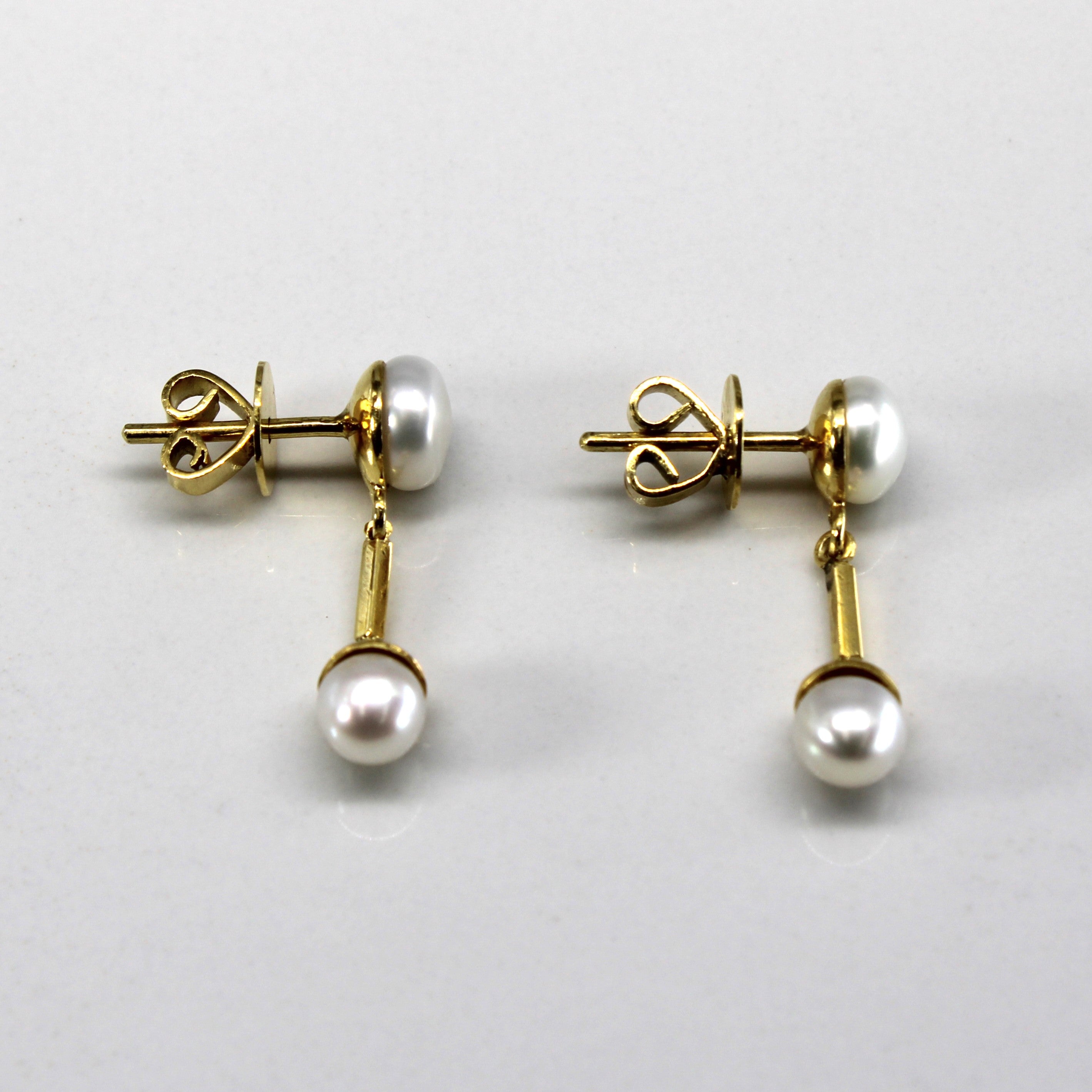 Pearl Dangle Earrings