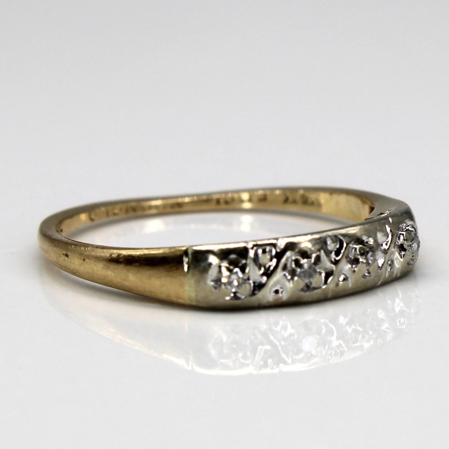 Four Stone Diamond Ring | 0.04ctw | SZ 6.25 |