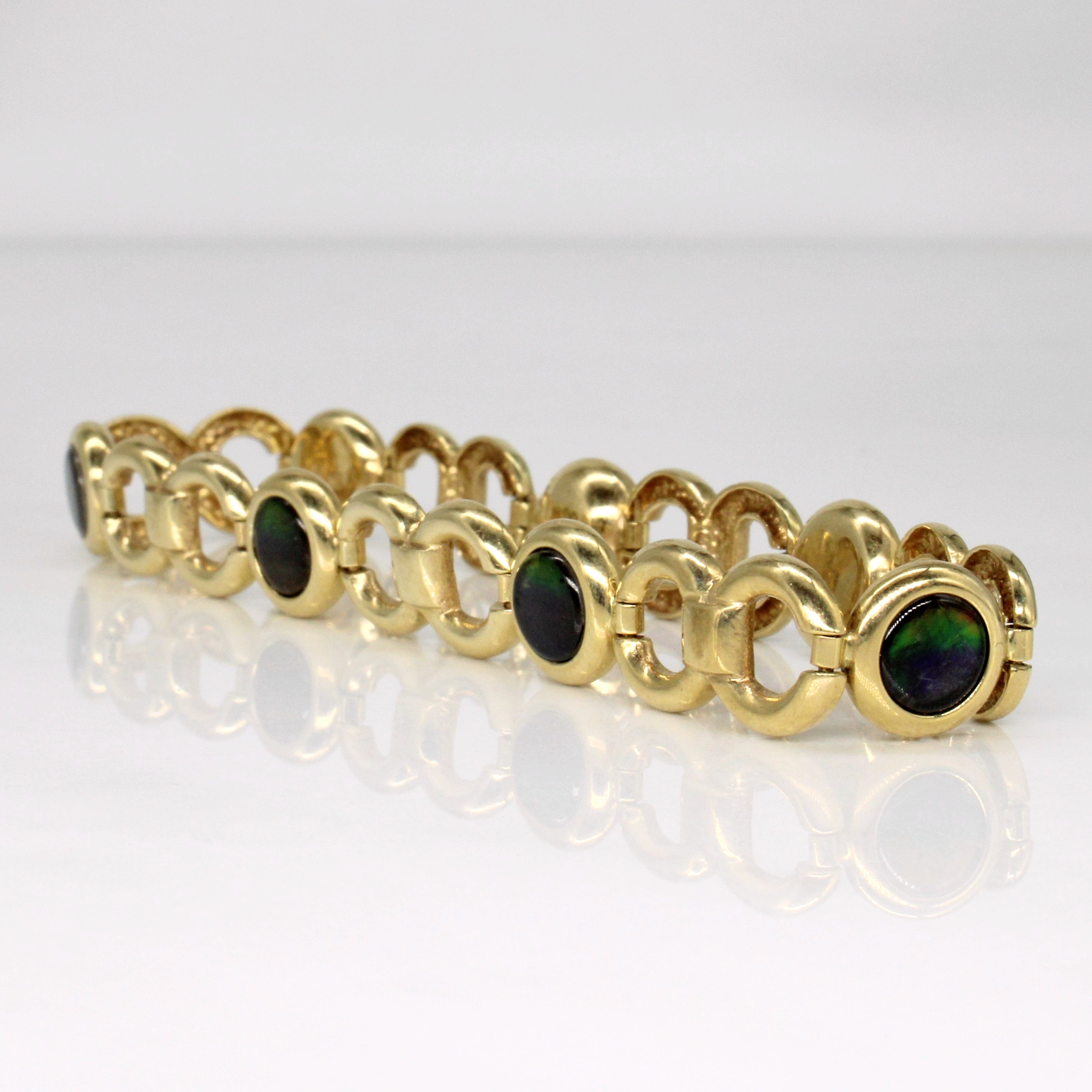 Ammolite Bracelet | 0.95ctw | 7" |