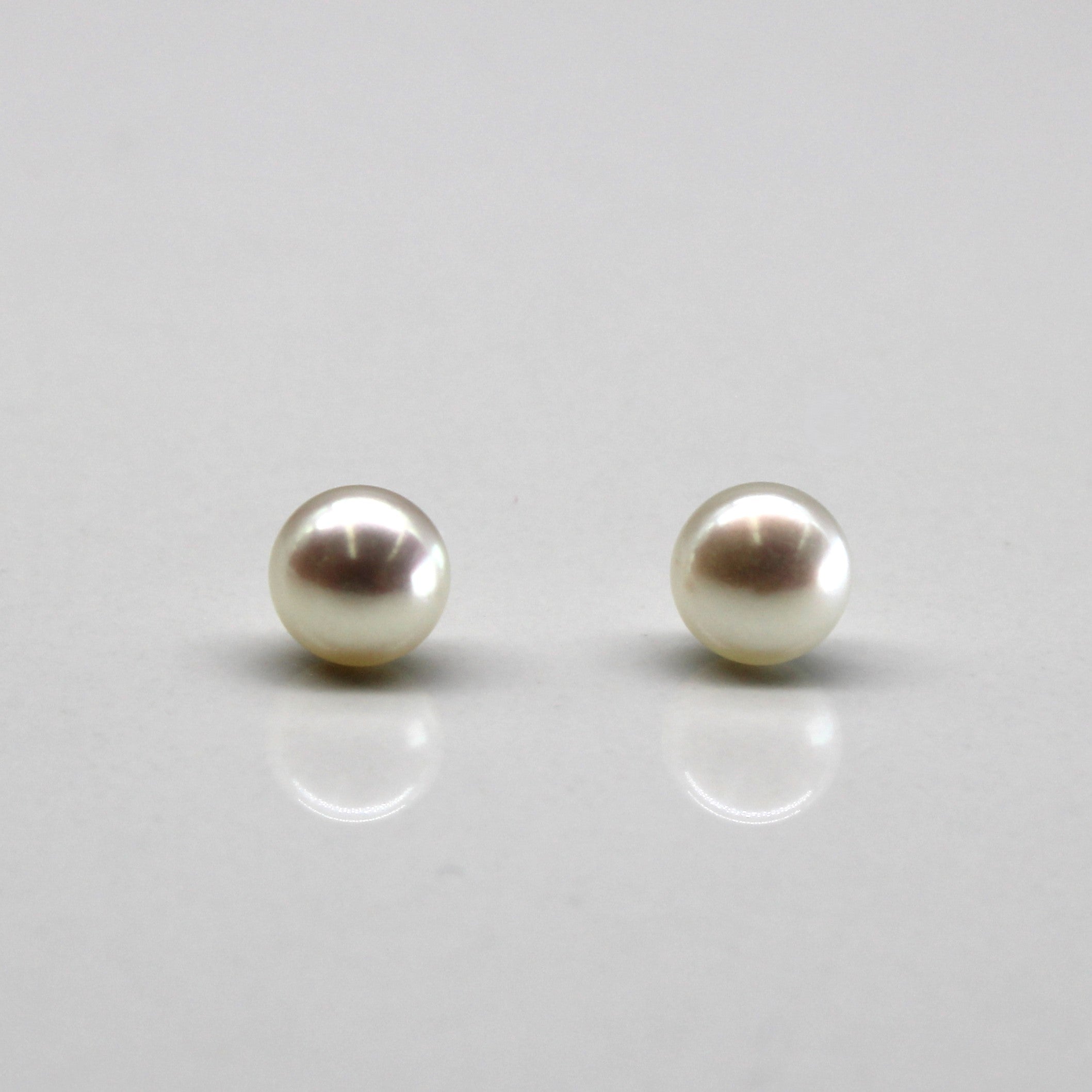 Pearl Stud Earrings