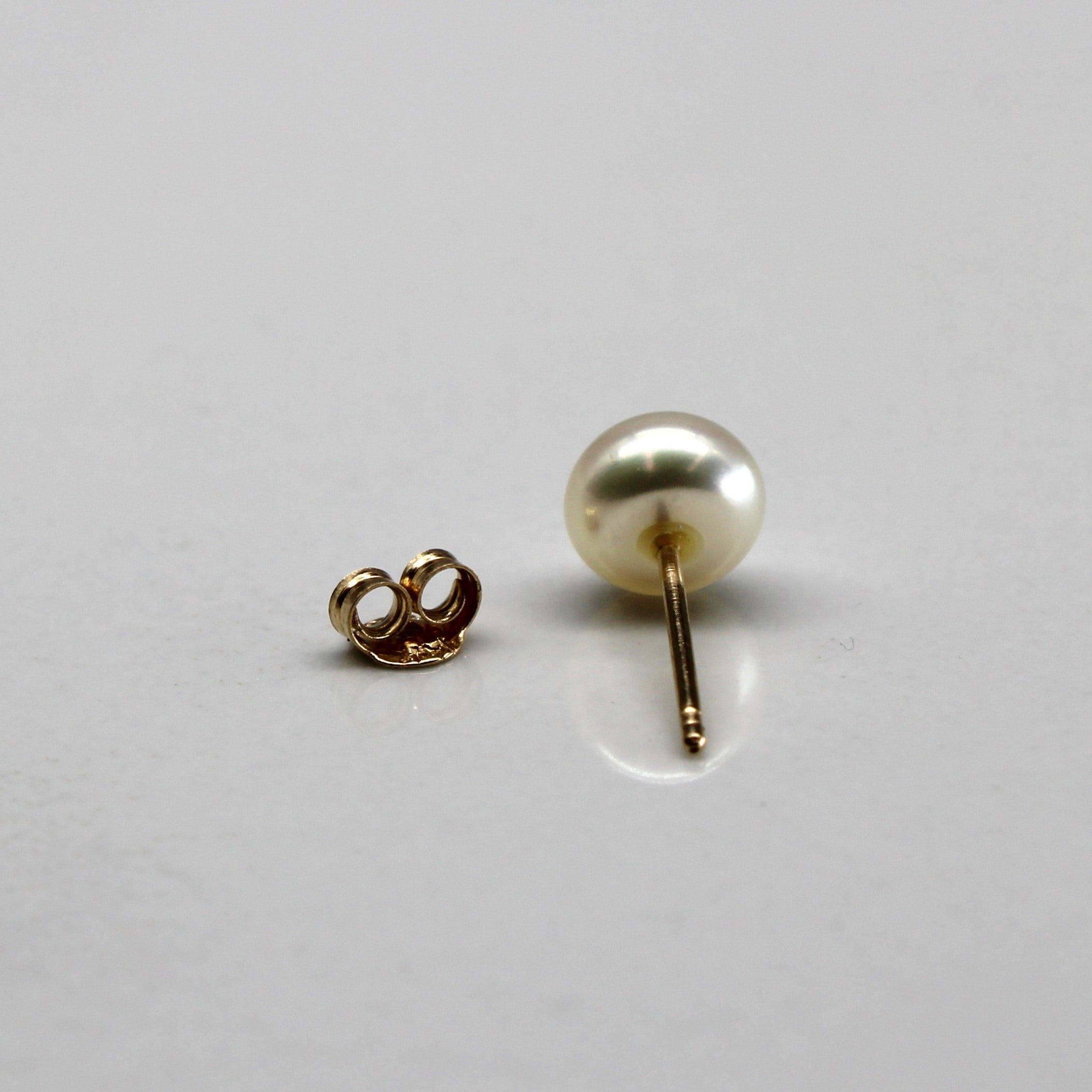 Pearl Stud Earrings