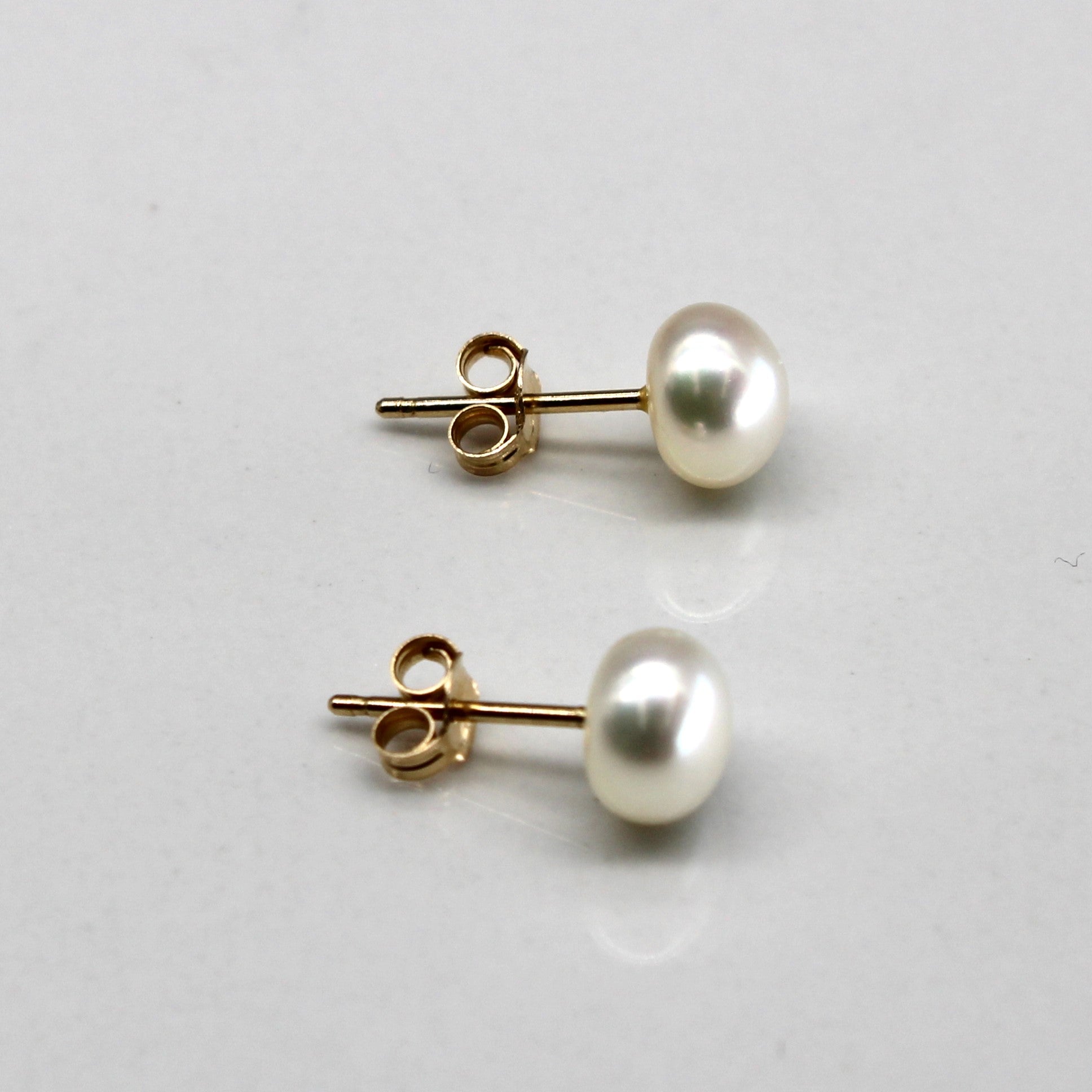 Pearl Stud Earrings