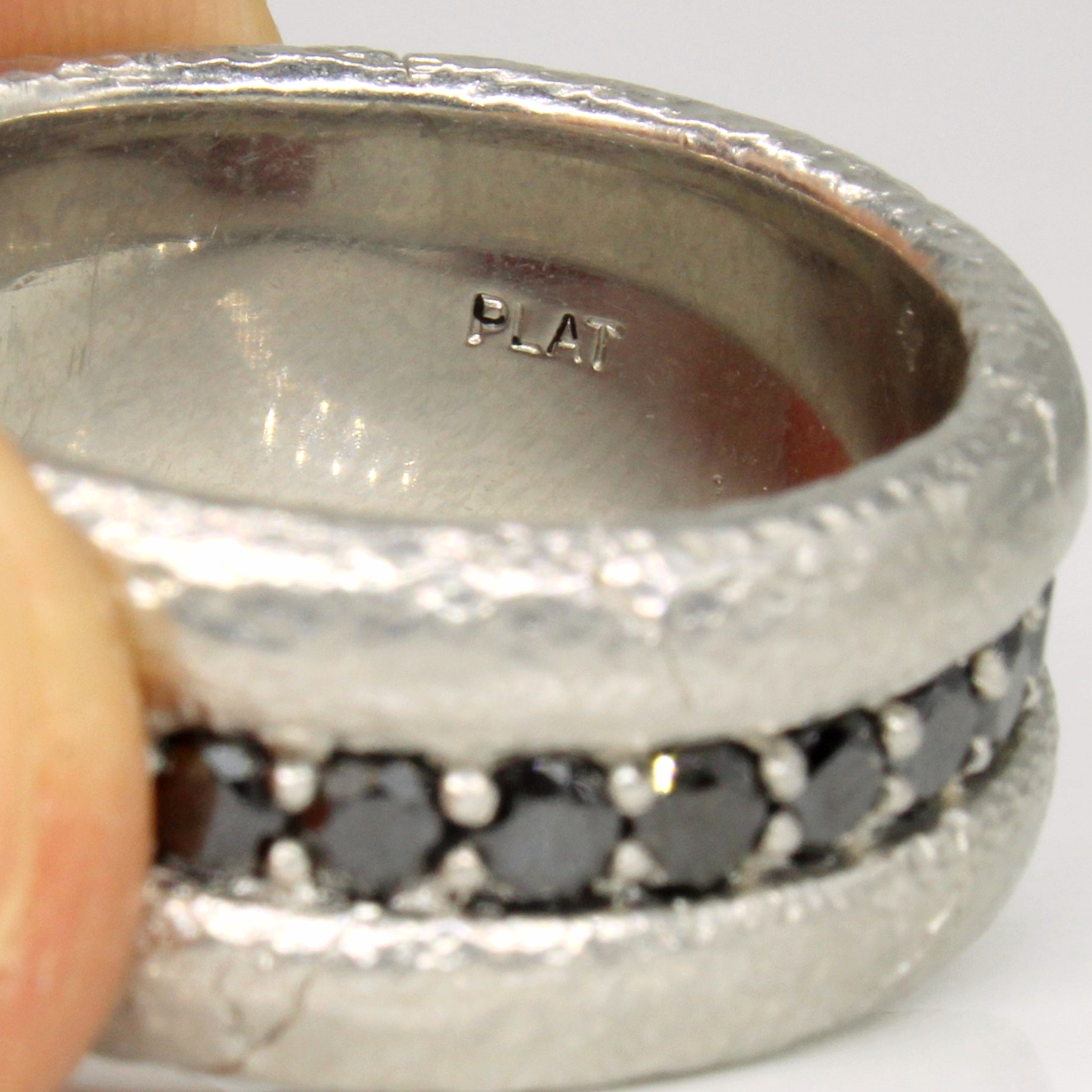 Black Diamond Eternity Ring | 2.02ctw | SZ 11 |