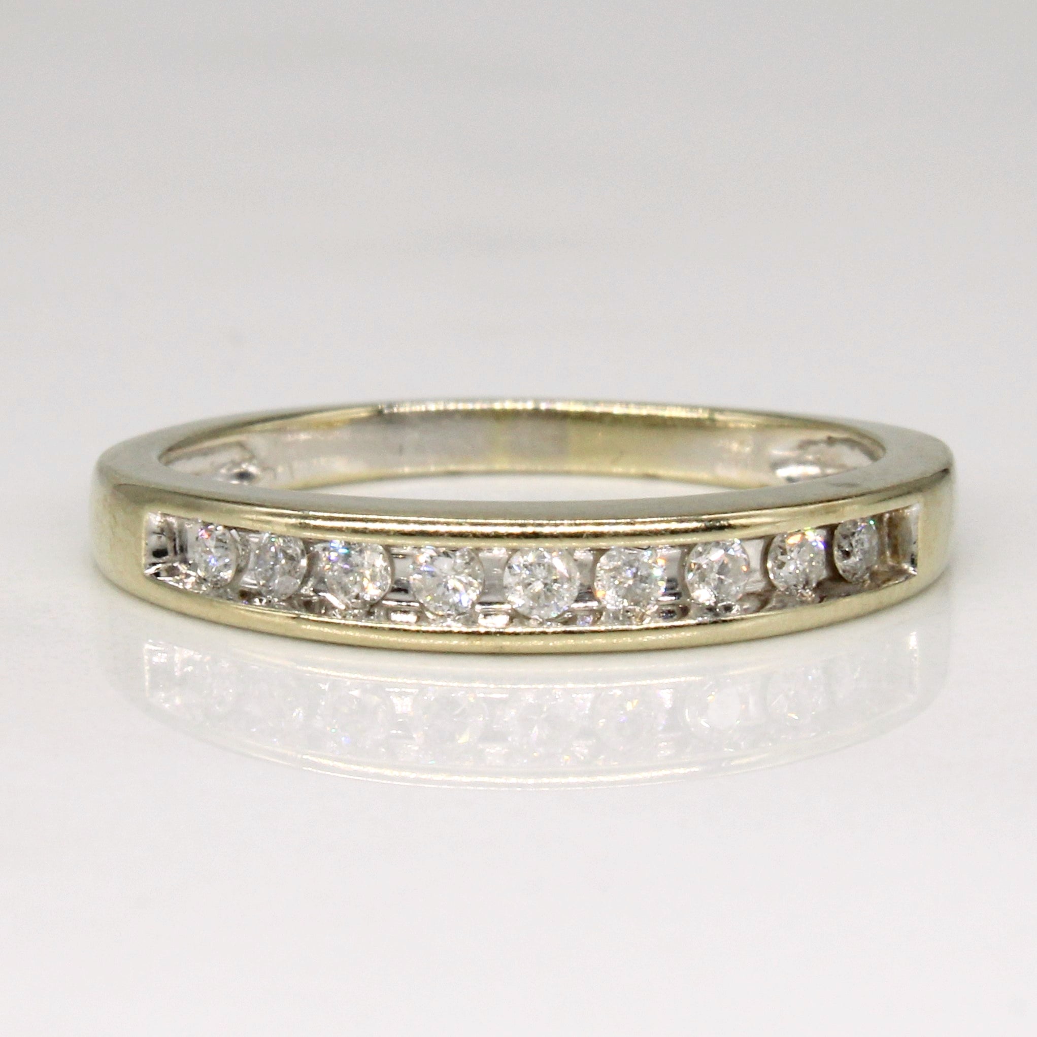 Channel Set Diamond Ring | 0.16ctw | SZ 5.75 |