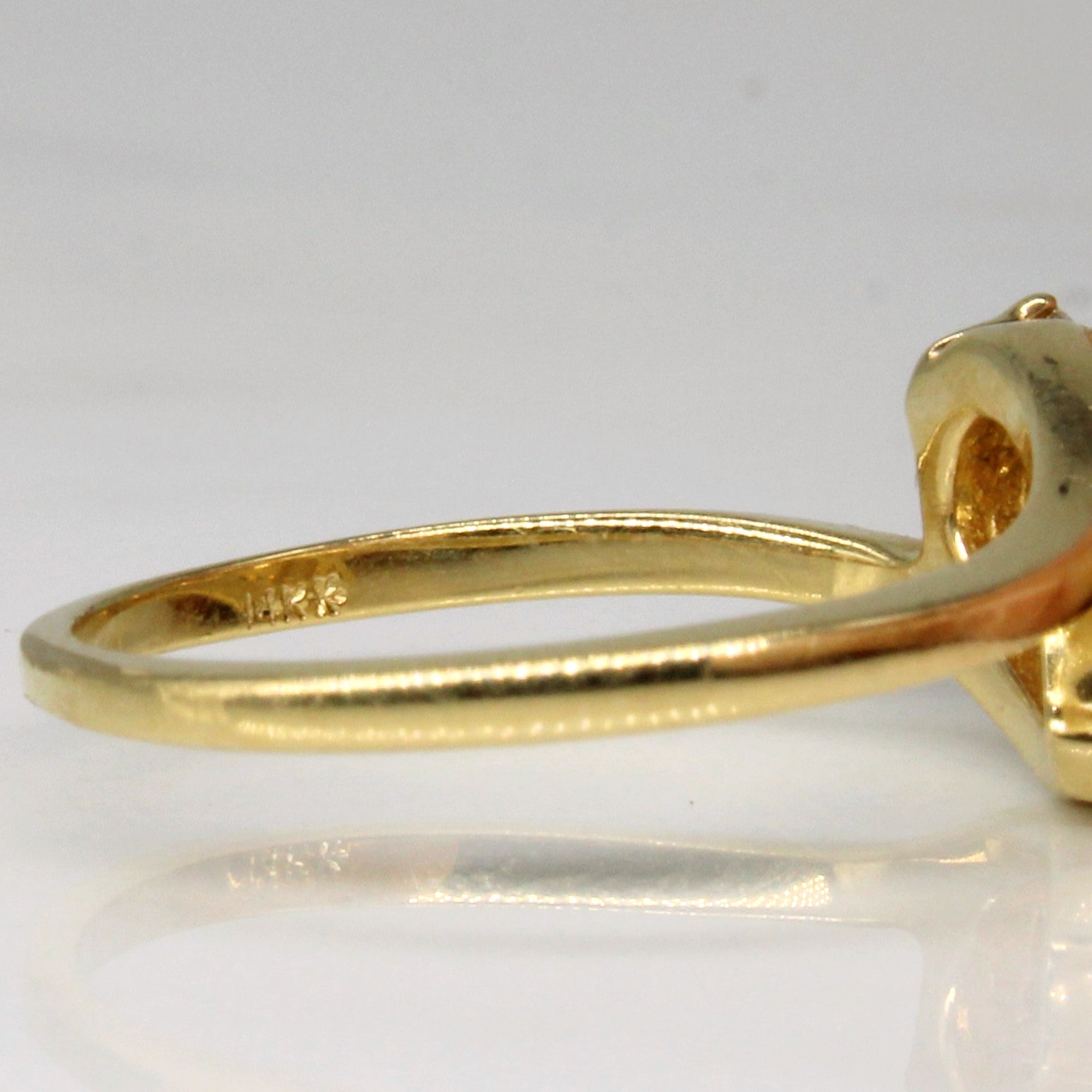 Pearl & Diamond Waterfall Ring | 0.04ctw | SZ 6 |