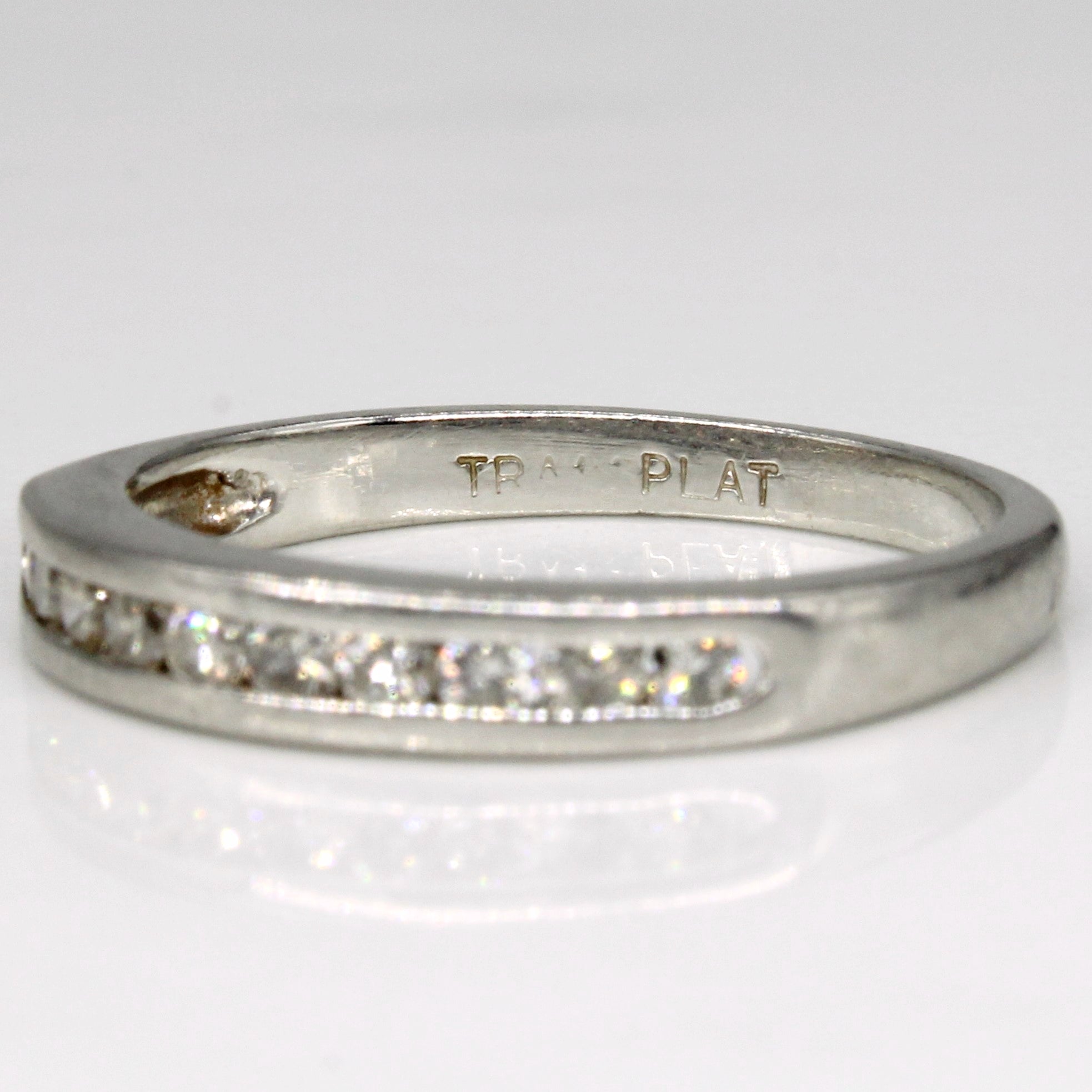 Channel Set Diamond Ring | 0.25ctw | SZ 6.25 |