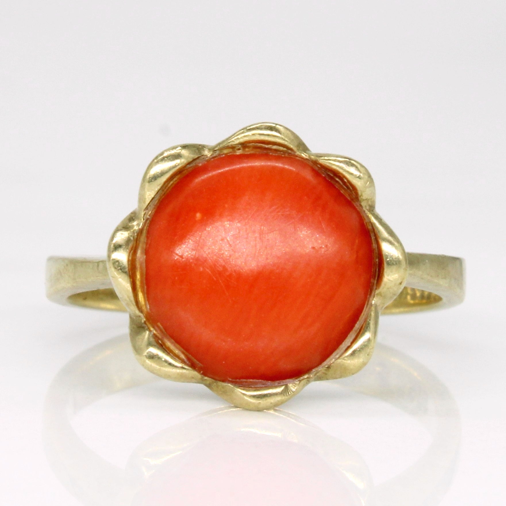 Bague cocktail Fleur de Corail | 1,67 ct | Taille 6,75 |