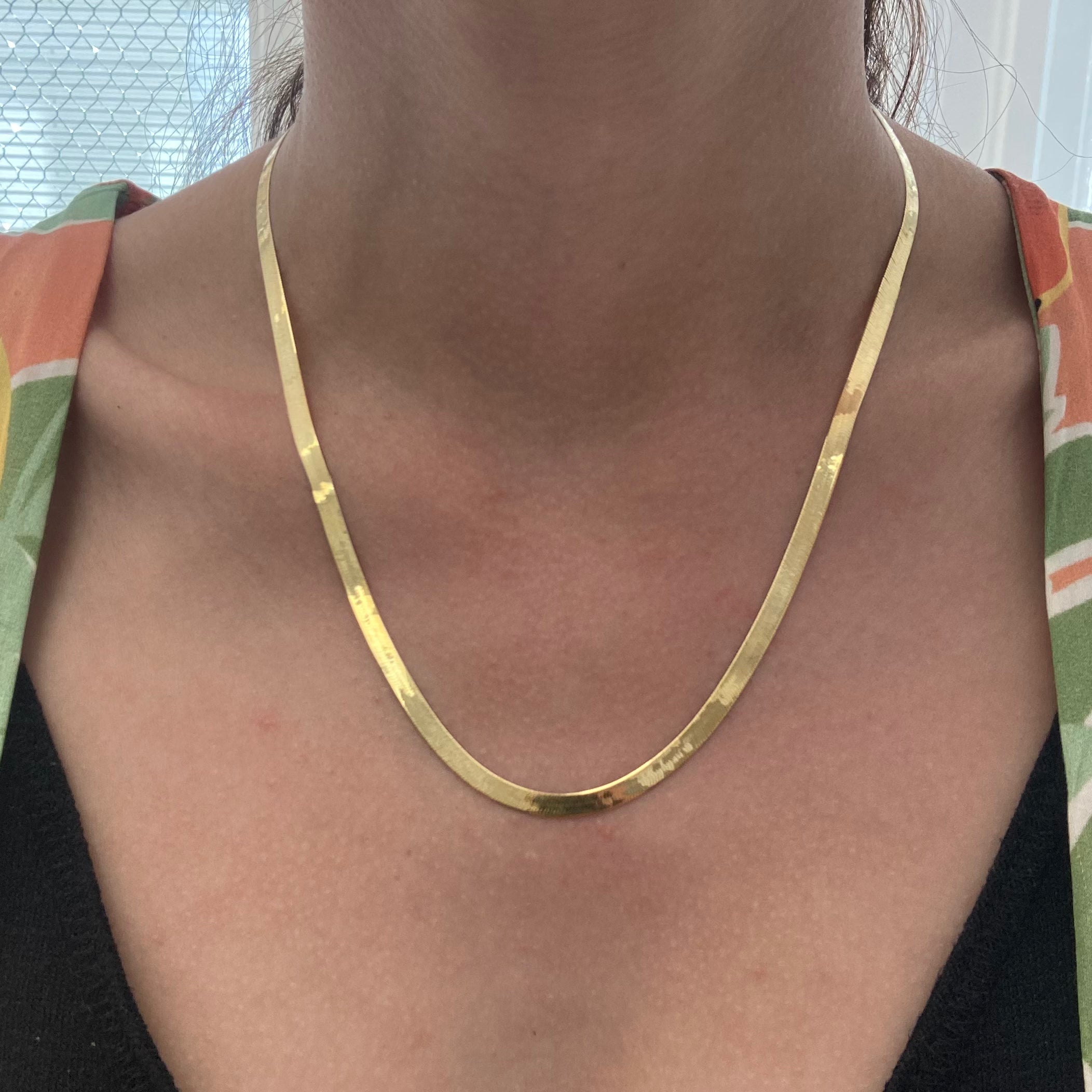 '100 Ways' 3mm Herringbone Chain | 18" |