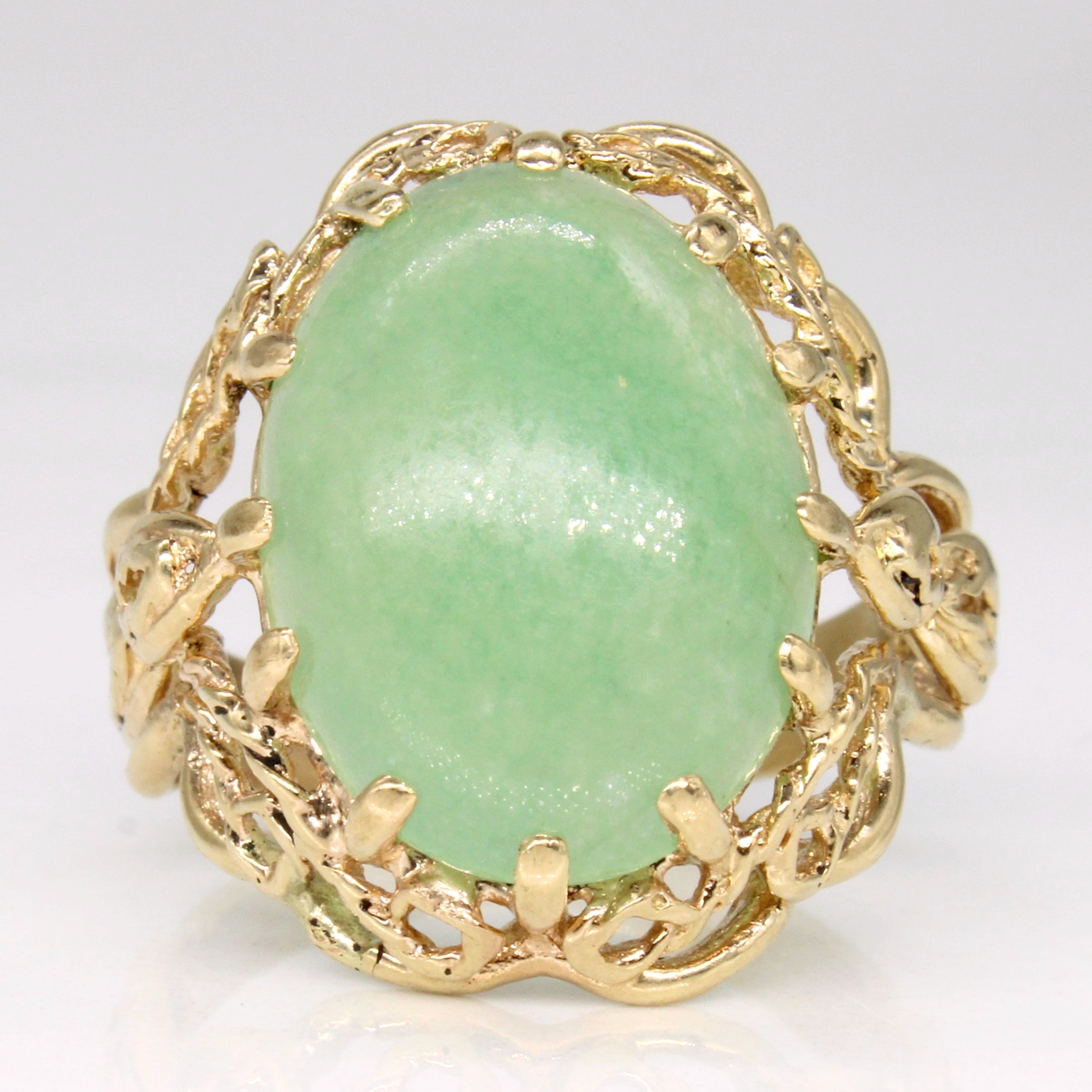 Agate Cocktail Ring | 6.75ct | SZ 6 |