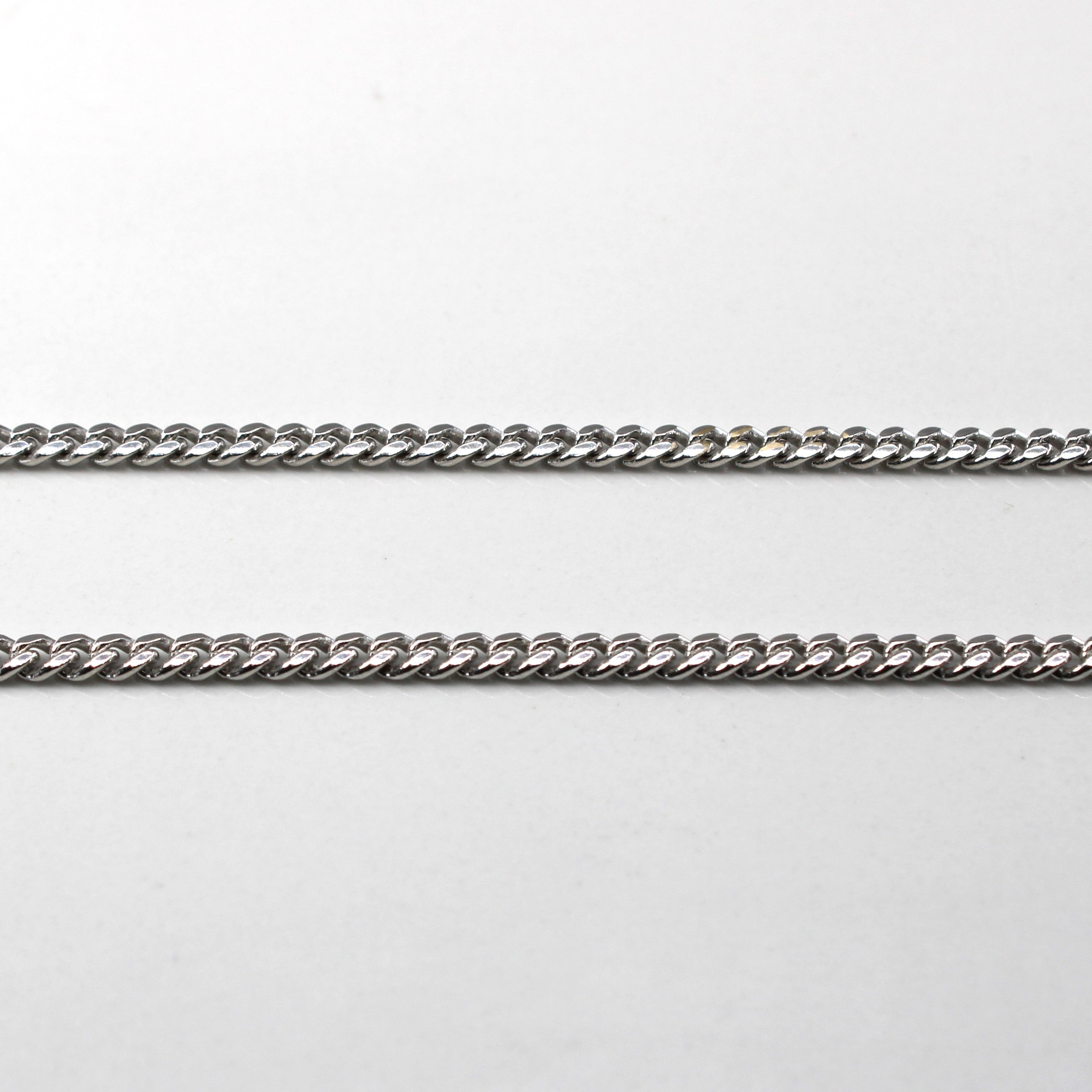 White Gold Diamond Necklace | 2.36ctw | 15"|